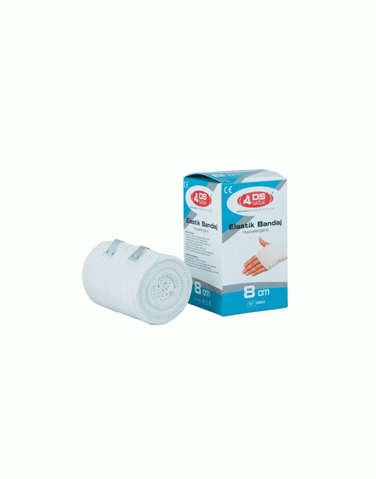 Ds Elastik Bandaj 8 Cm X 150 Cm - Güç Takviyesi