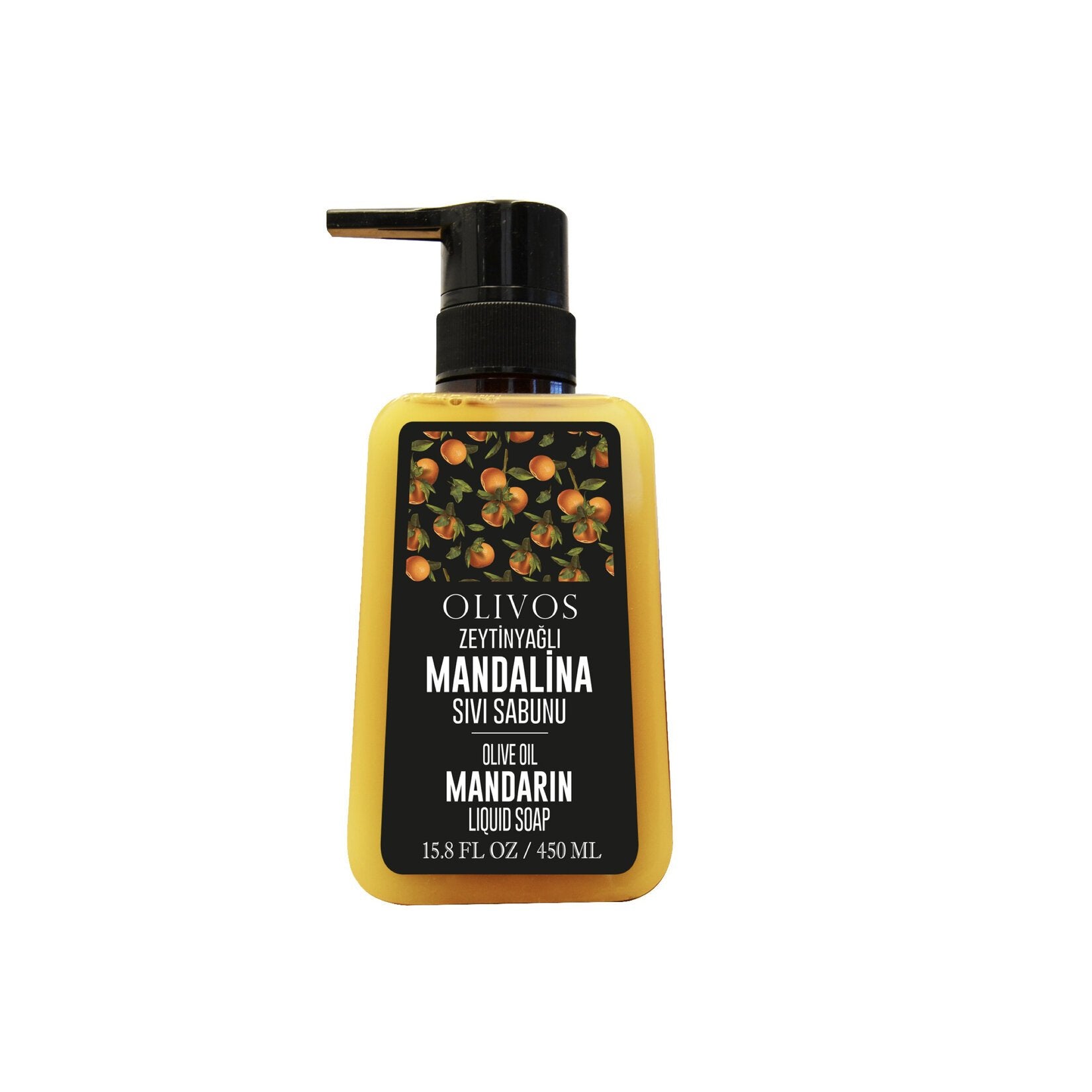 Olivos Tangerine Liquid Soap 450 Ml