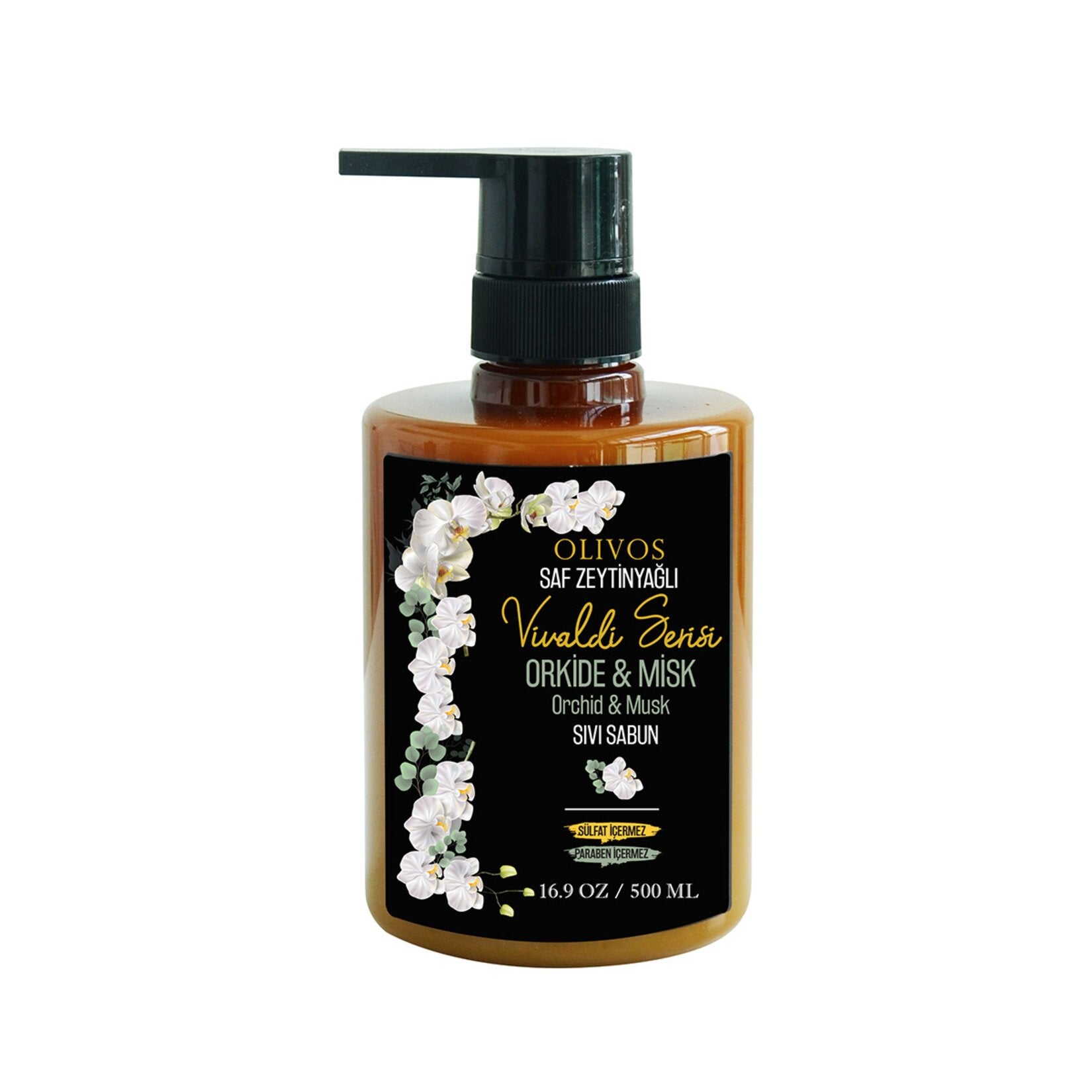Olivos Vivaldi Series Orchid & Musk Liquid Soap 500 M