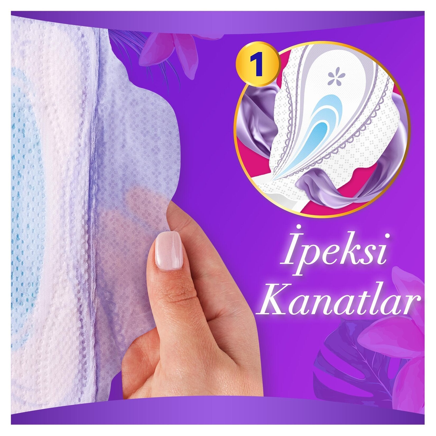 Orkid Platinum Sanitary Pad Night Single Pack of 6