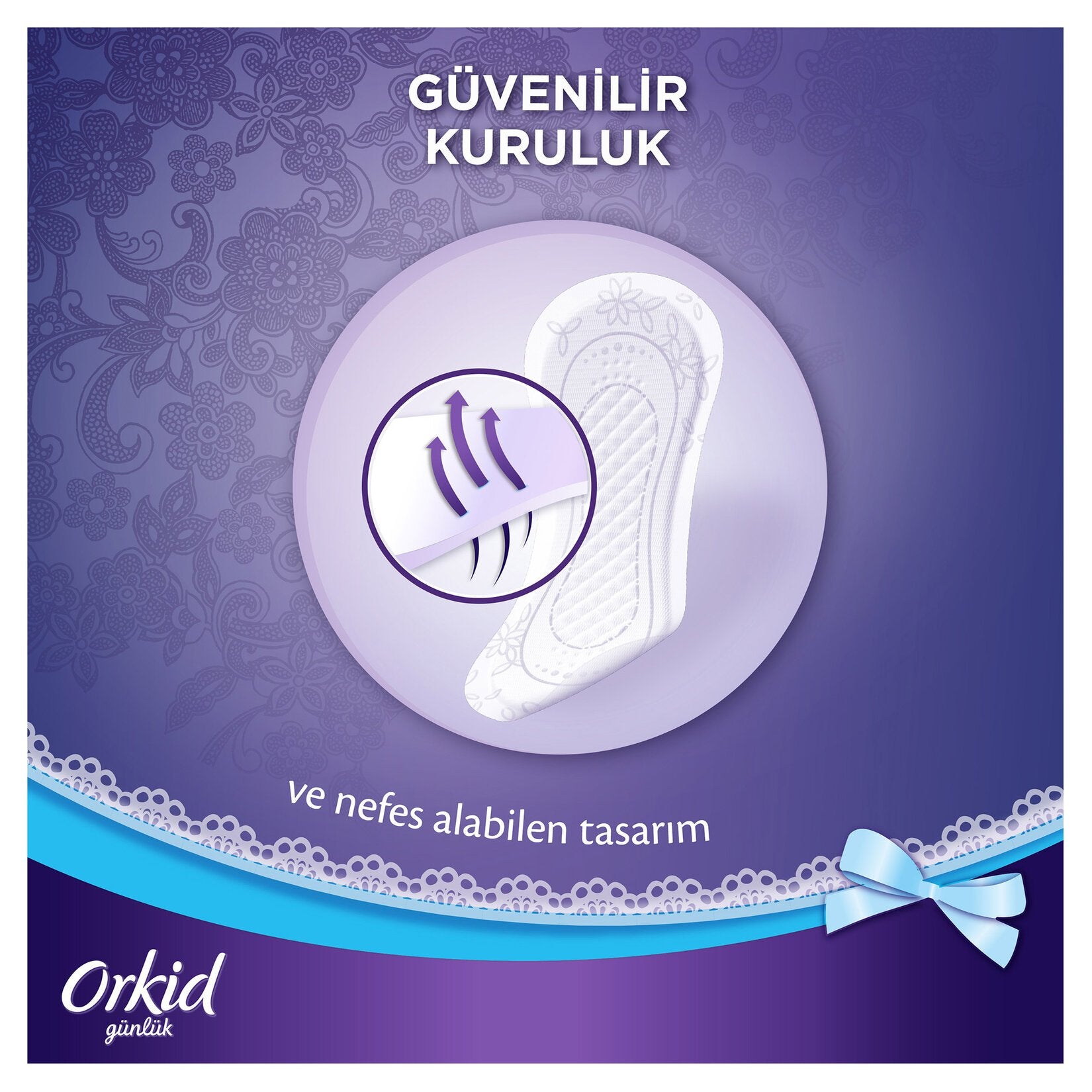 Orkid Daily Pad Normal Portable 20 Pack Bag