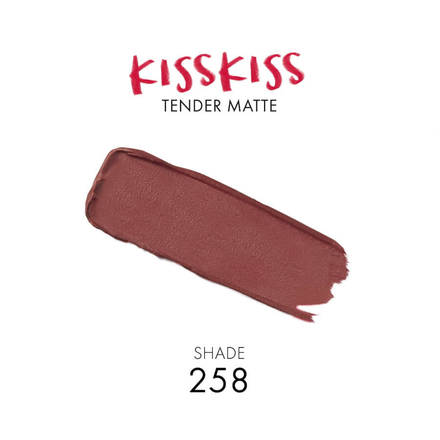 Guerlain Kisskiss Tender Matte 258 Lovely Nude