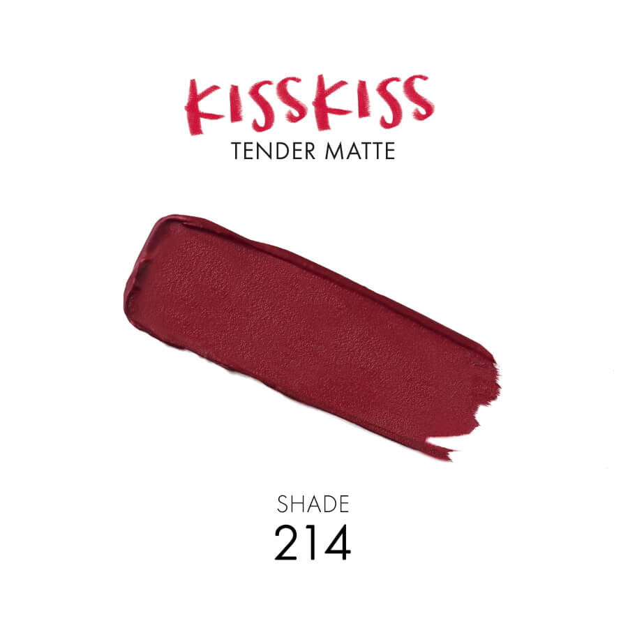 Guerlain Kisskiss Tender Matte 214 Romantic Nude