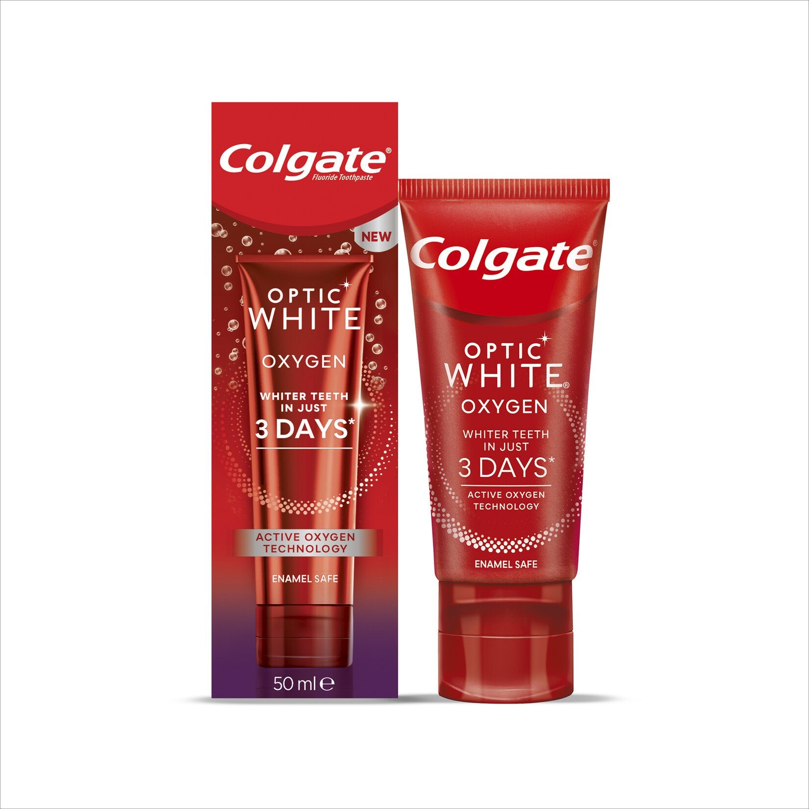 Colgate Optic White Oxygen Toothpaste 50 Ml