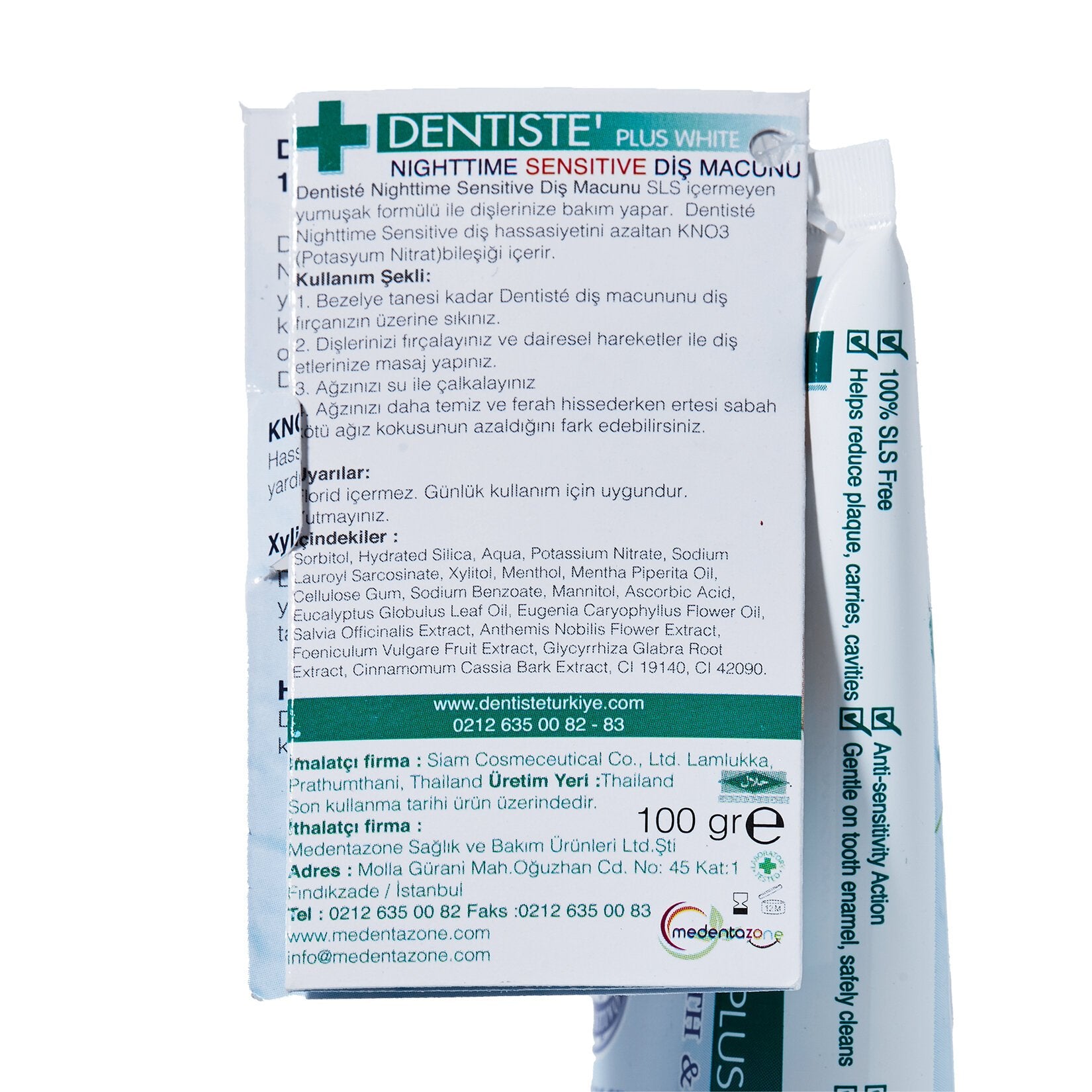 Dentiste Nighttime Sensitive Sensitive Toothpaste 100G