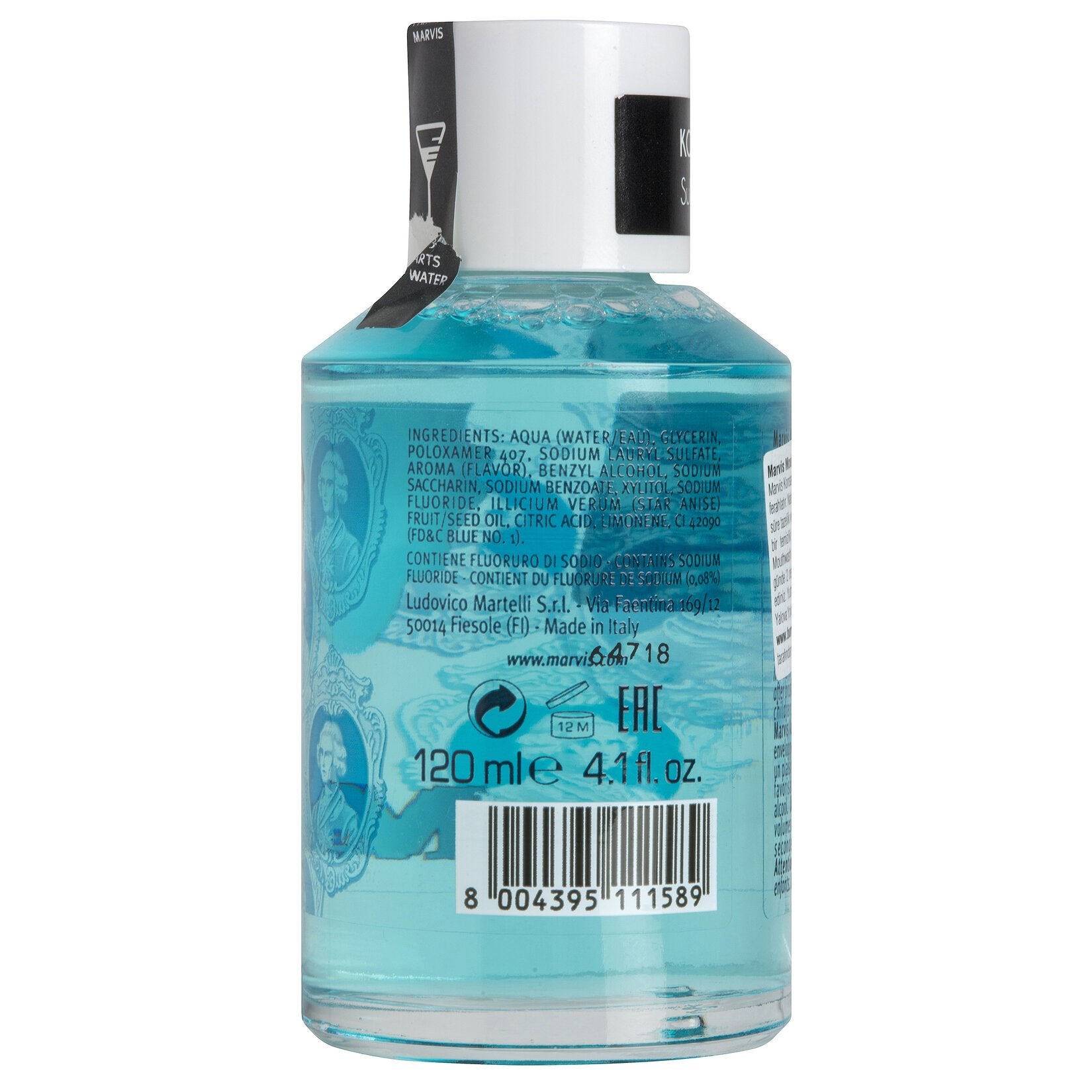 Marvis Mouthwash Anise Mint 120 Ml
