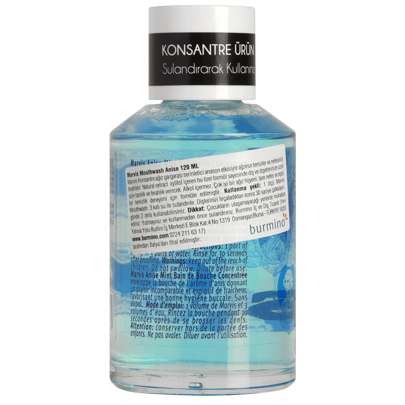 Marvis Mouthwash Anise Mint 120 Ml