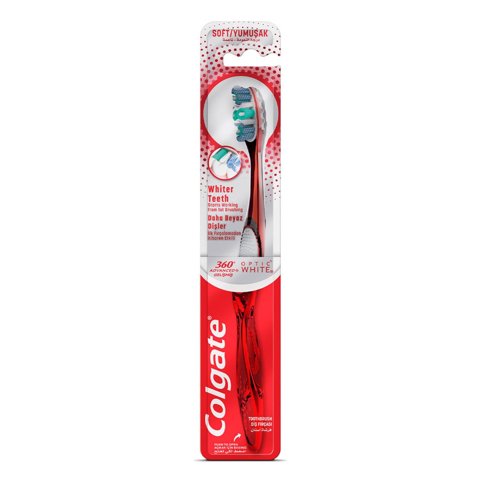 Colgate 360 Advanced Optic White Soft Toothbrush