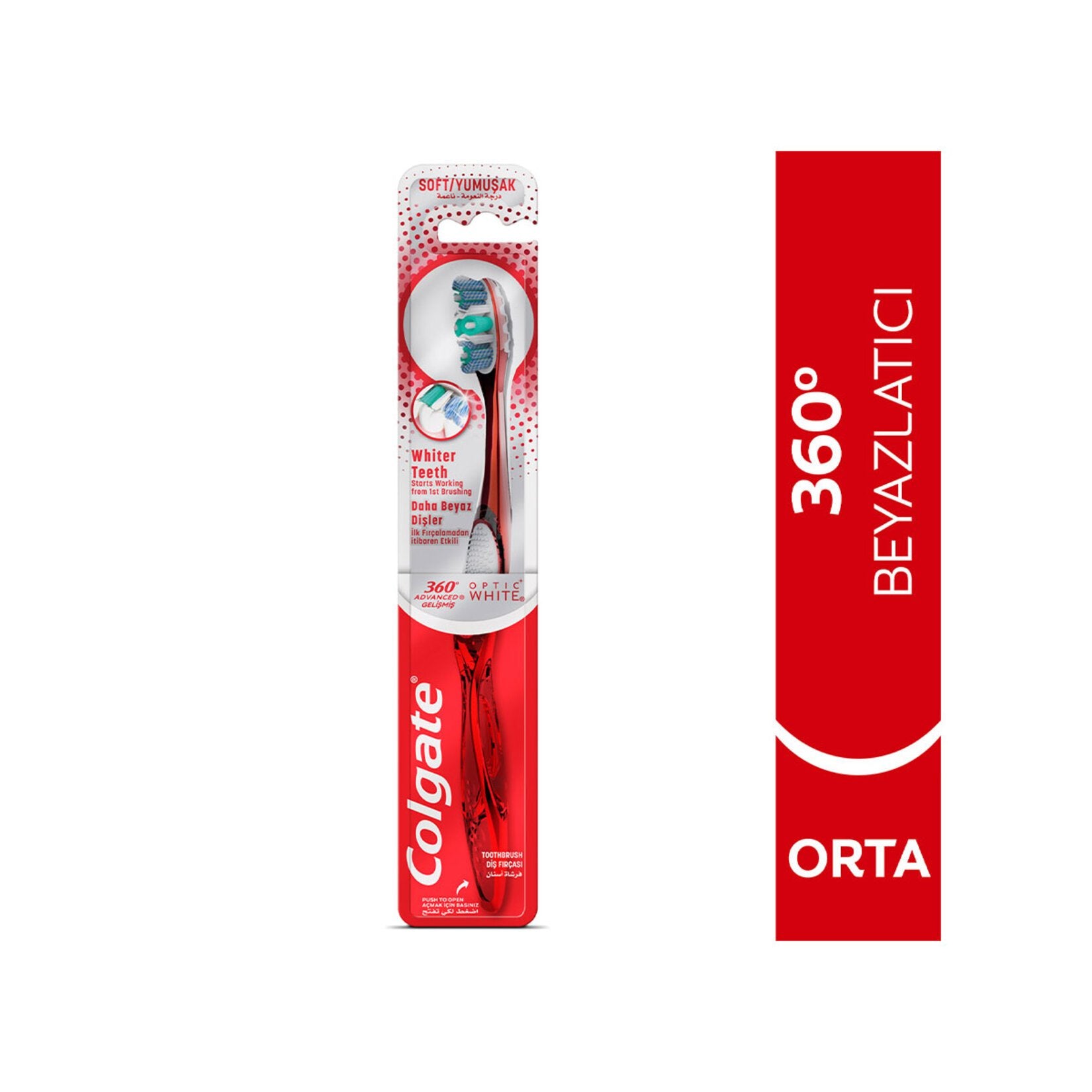 Colgate 360 Advanced Optic White Soft Toothbrush