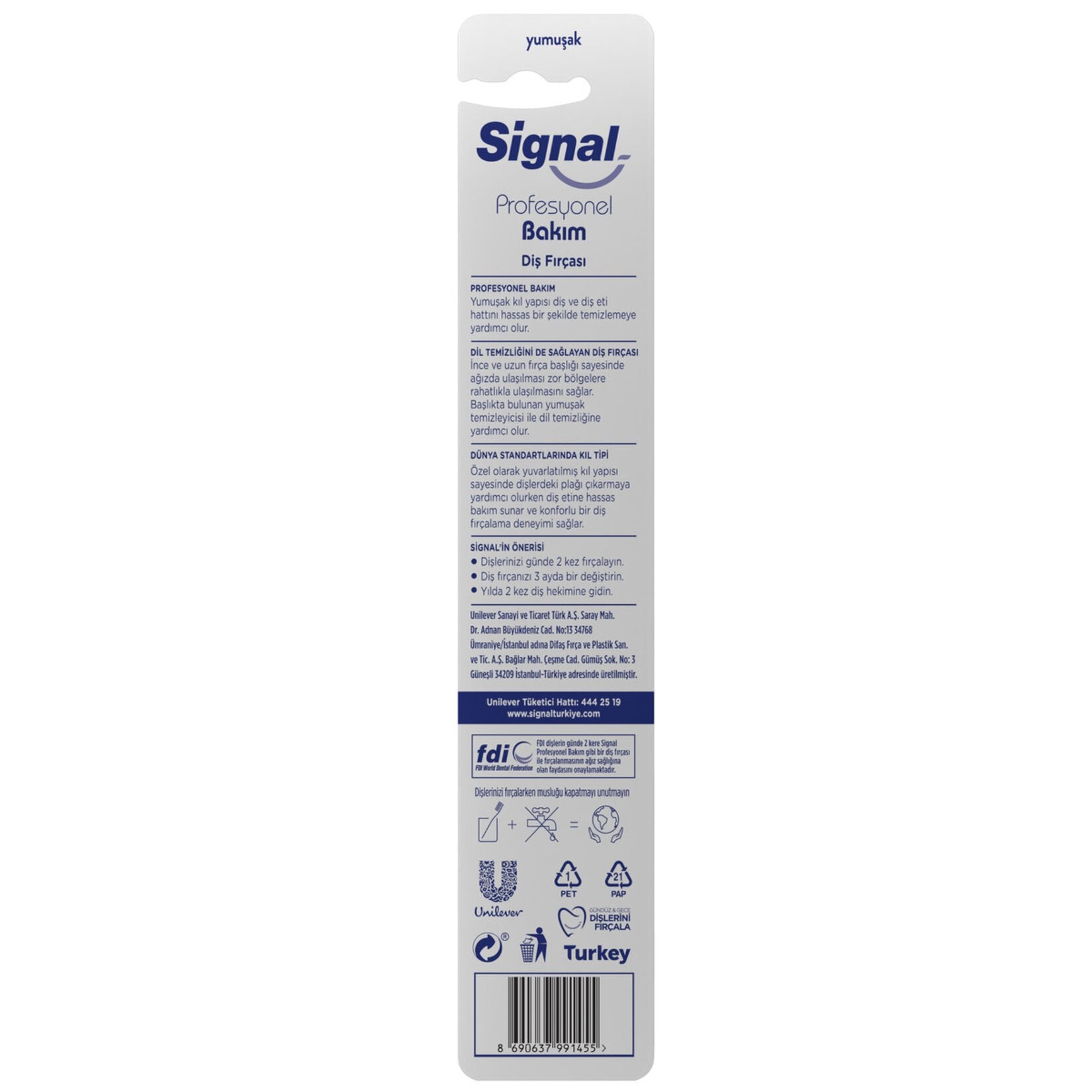Signal Professional Care Soft Toothbrush