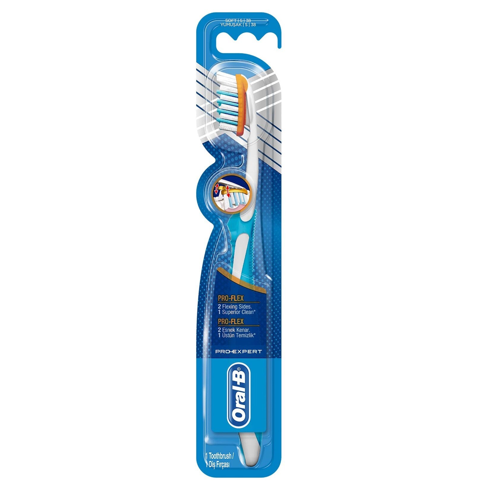 Oral-B Toothbrush Pro-Flex Clinic Line 38 Soft