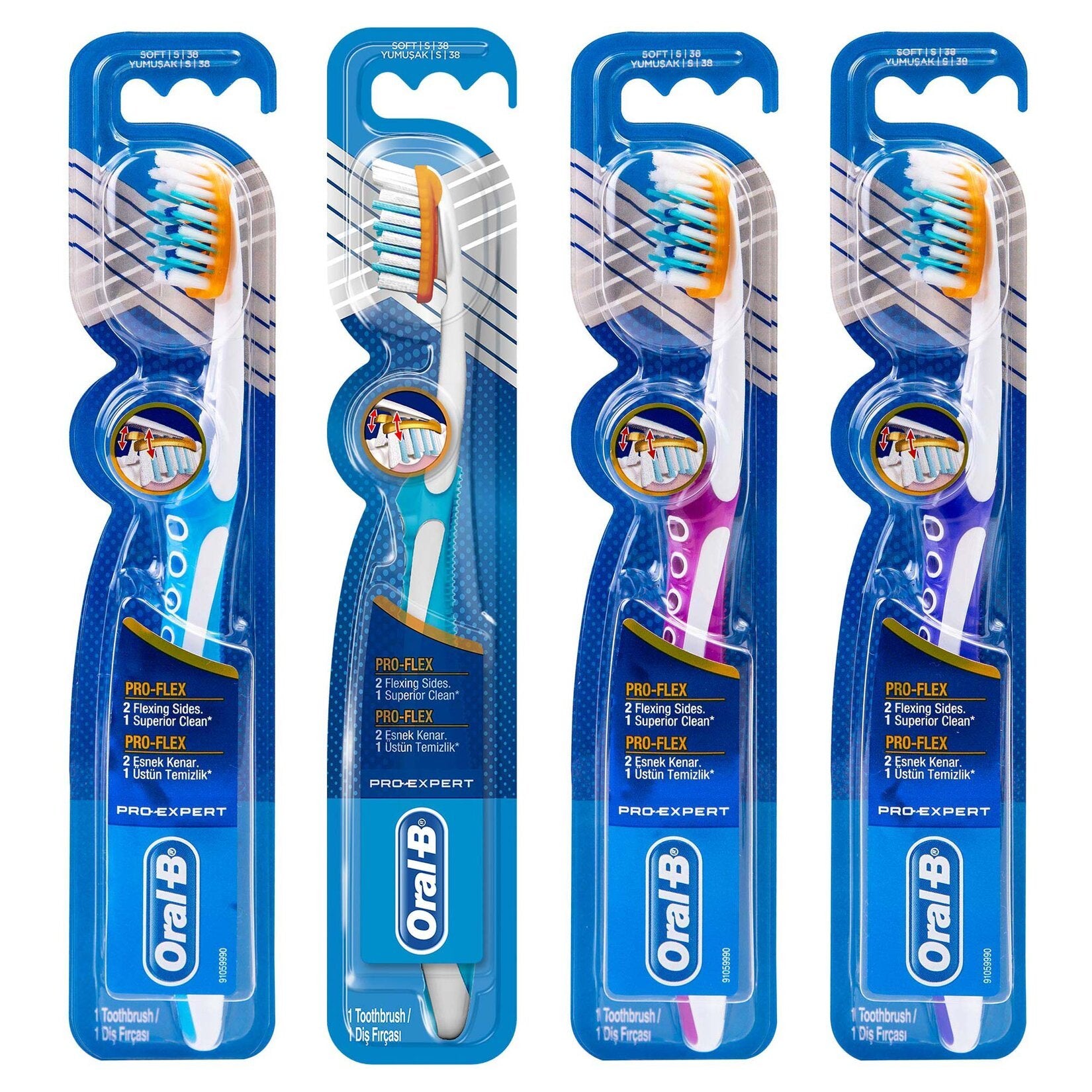 Oral-B Toothbrush Pro-Flex Clinic Line 38 Soft
