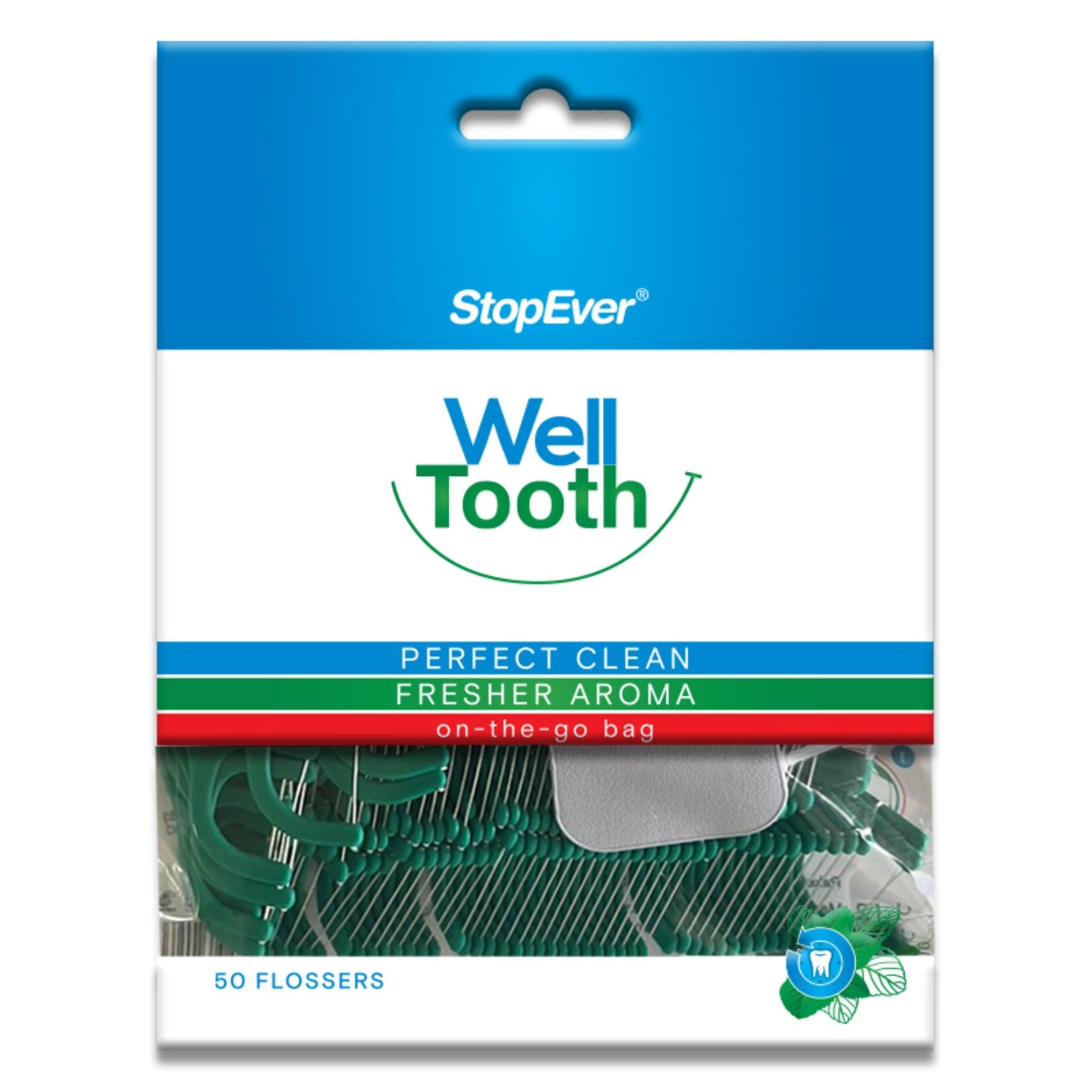 Stopever Well Toothpick Dental Floss 50 pcs