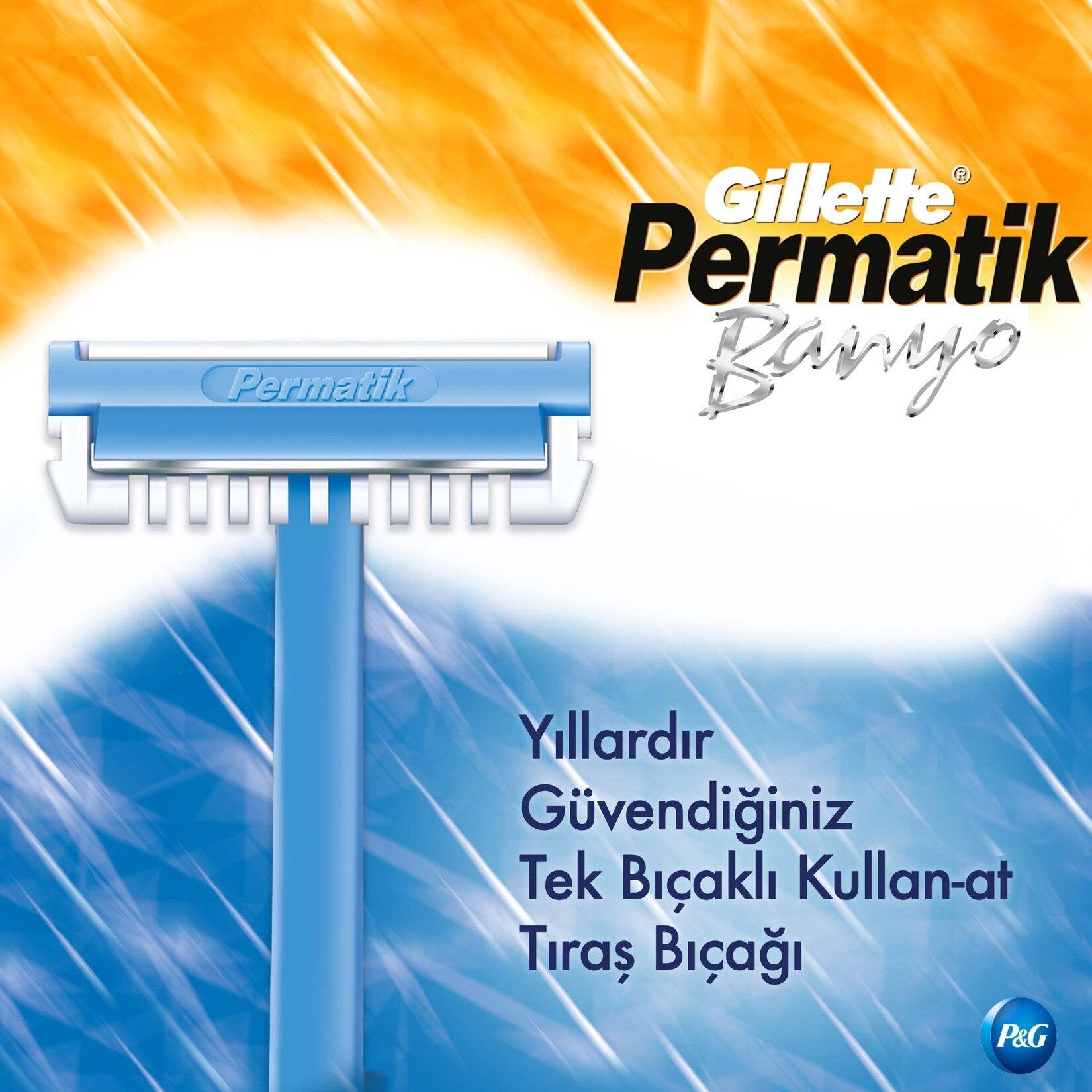 Gillette Permatik Banyo Kullan At Tıraş Bıçağı 5 Adet