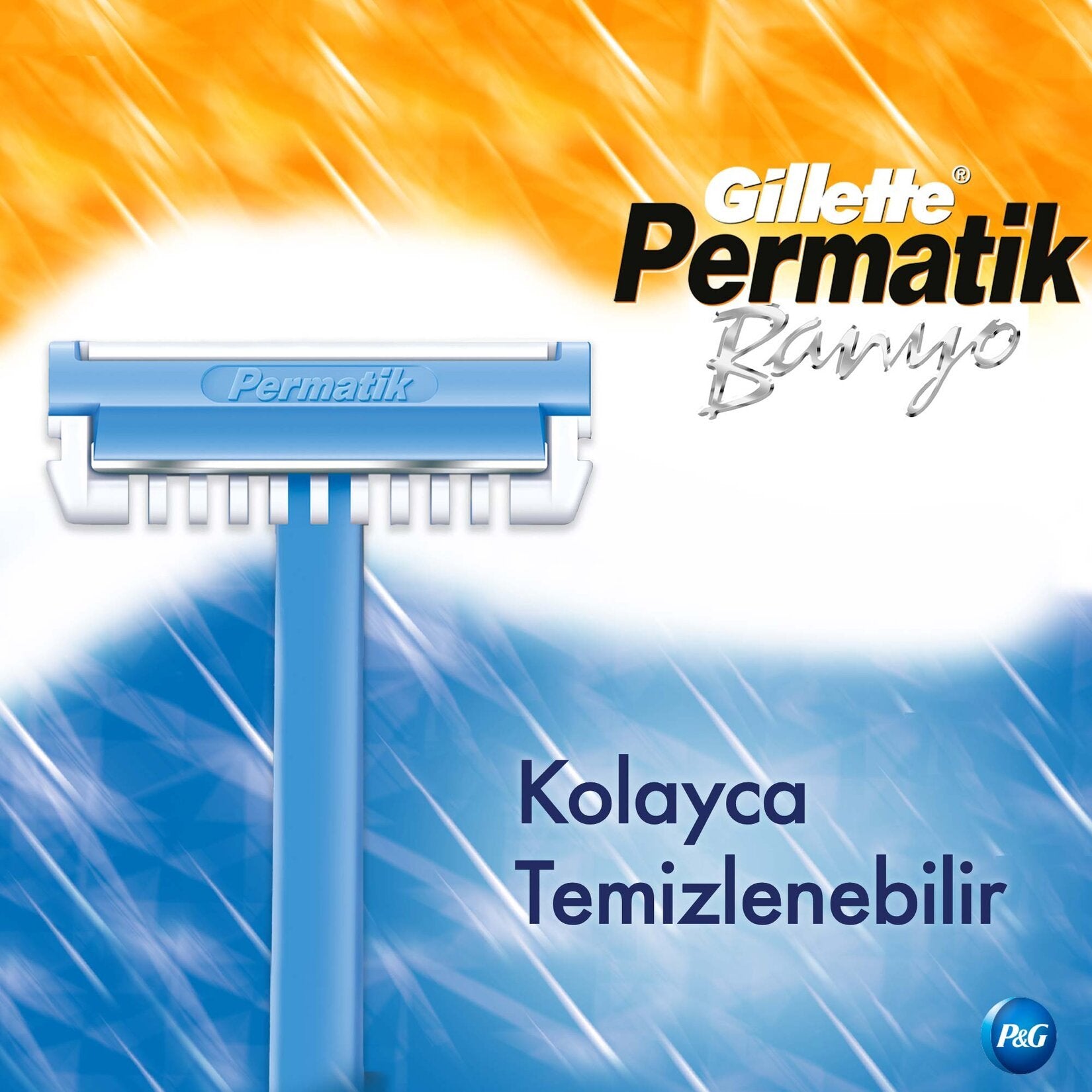 Gillette Permatik Banyo Kullan At Tıraş Bıçağı 5 Adet