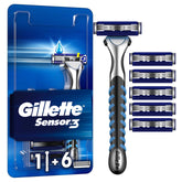 Gillette Sensor3 Razor + 5 Blade Razor
