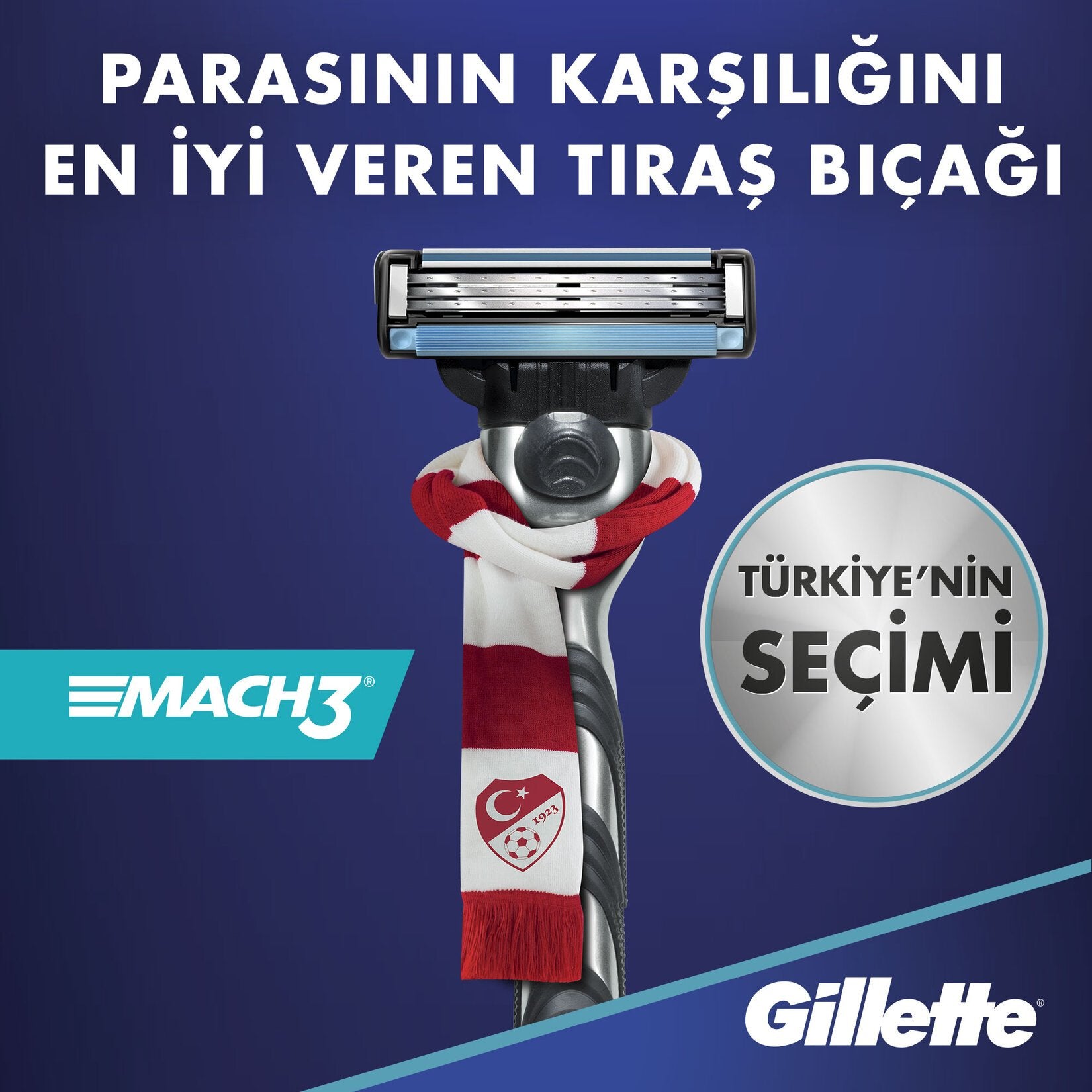 Gillette Mach3 Spare Razor Blades 4 Pieces