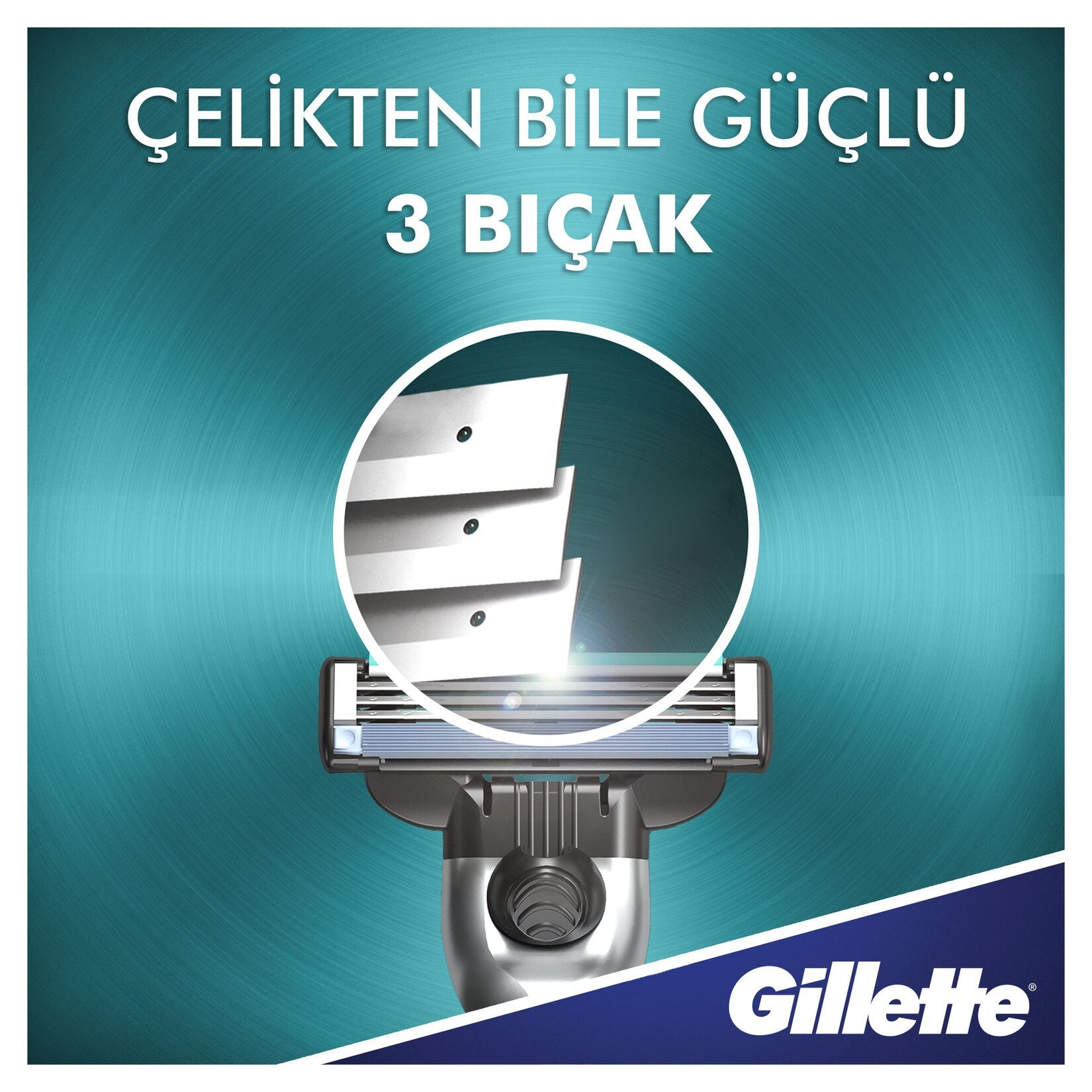 Gillette Mach3 Spare Razor Blades 4 Pieces