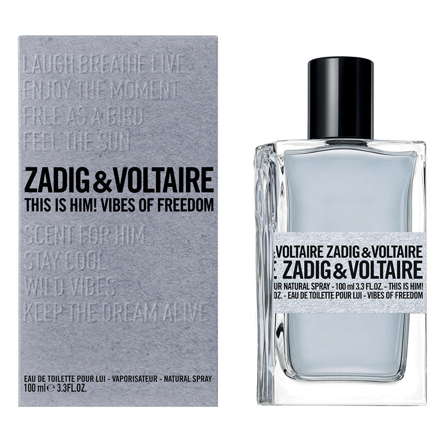Zadig & Voltaire This Is Him! Vibes Of Freedom EDT Pour Lui 100ML Men's Perfume