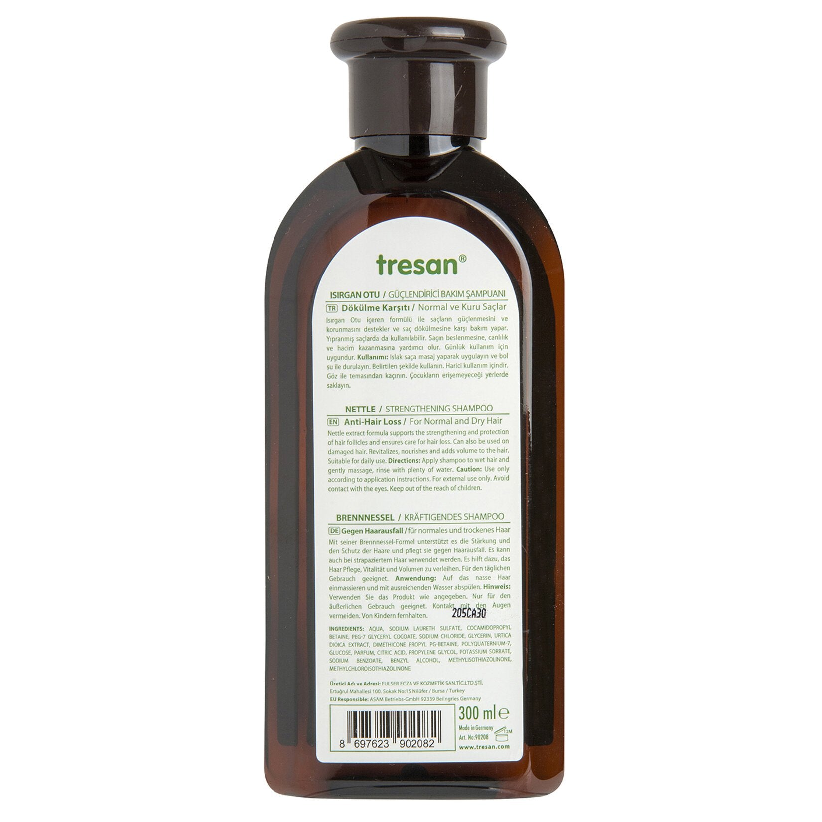 Tresan Nettle Shampoo Normal Dry 300 Ml