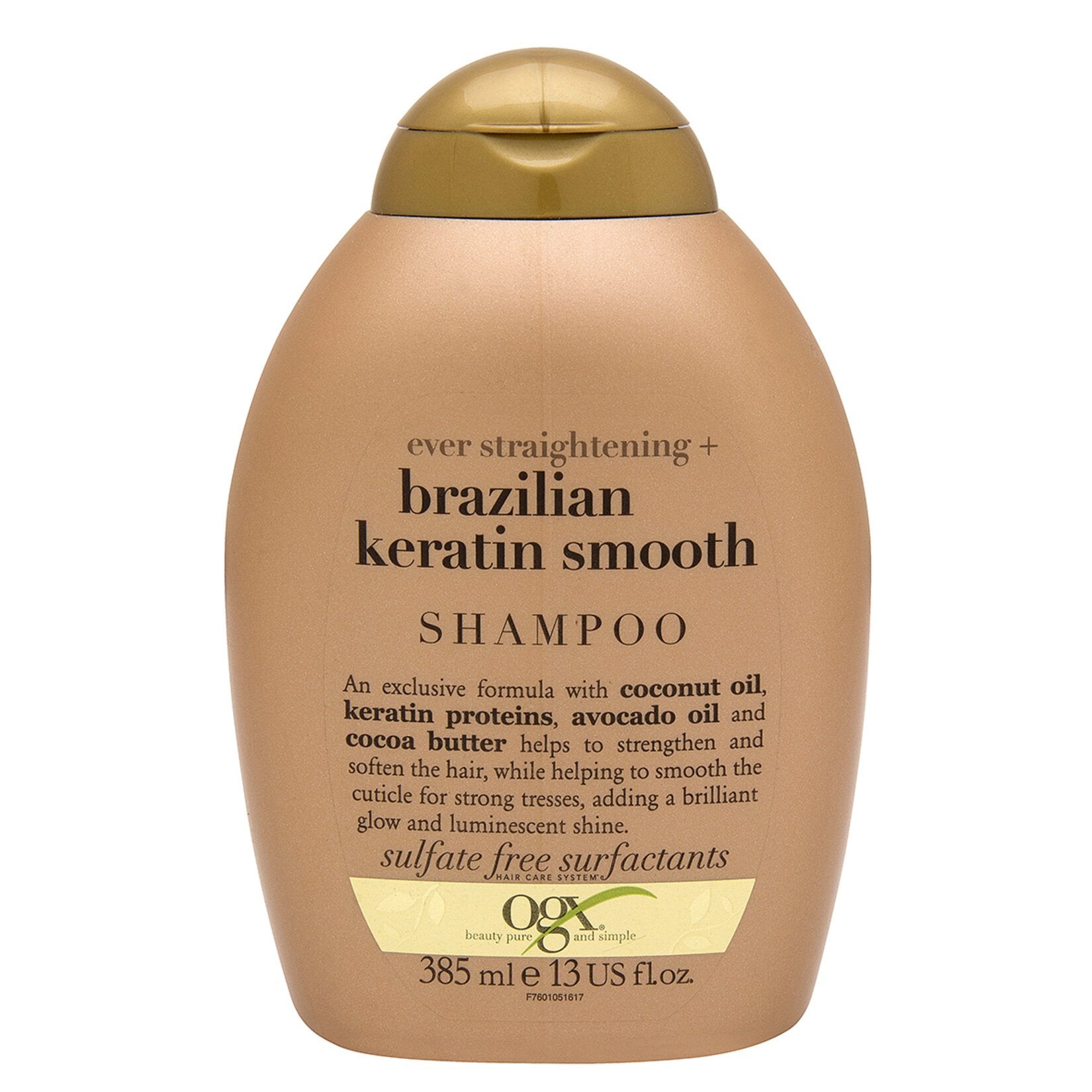 Ogx Straightening Brazilian Keratin Smooth Shampoo 385 Ml