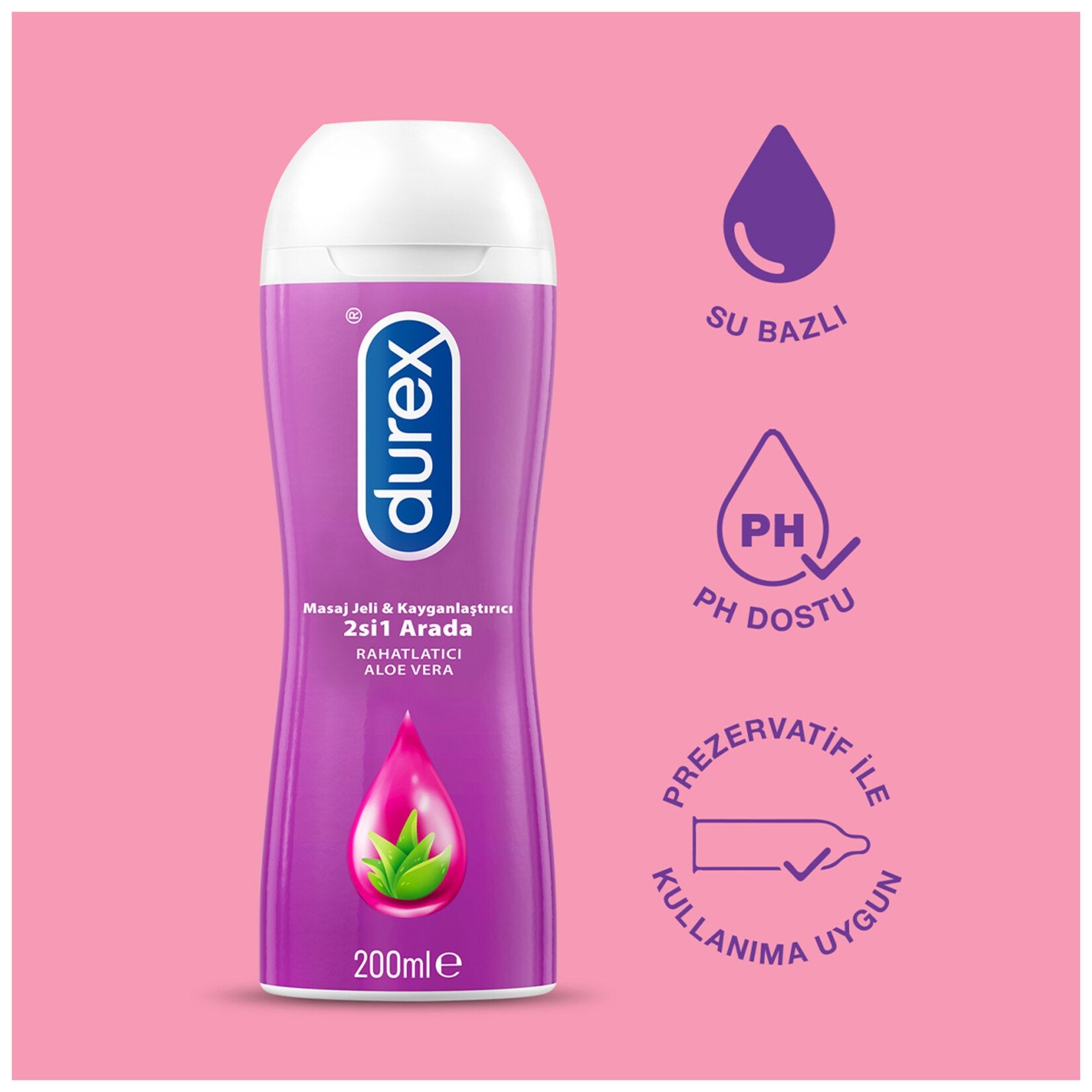 Durex Play Massage Gel 200 Ml