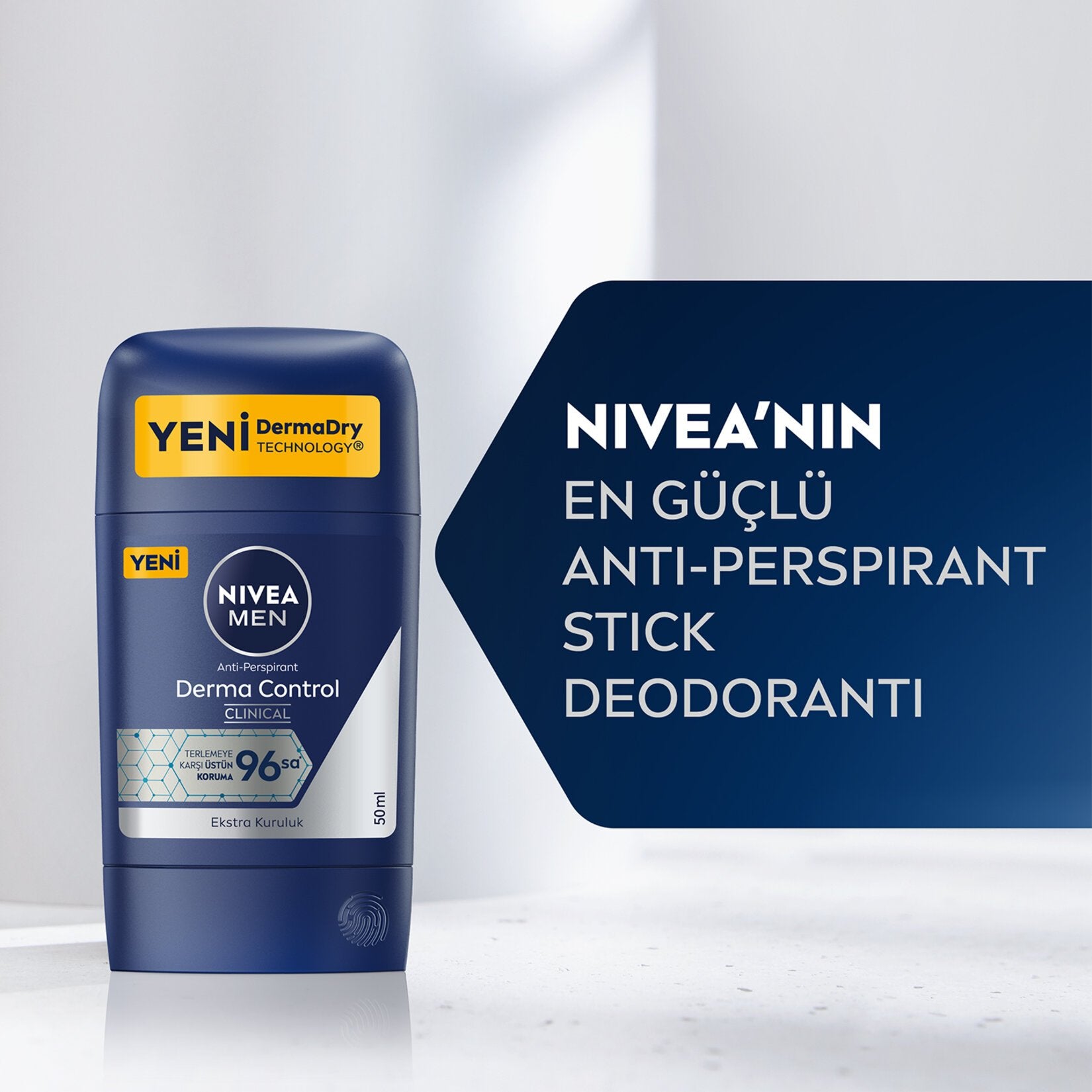 NIVEA MEN Stick Deodorant Derma Control Clinical 50 ml