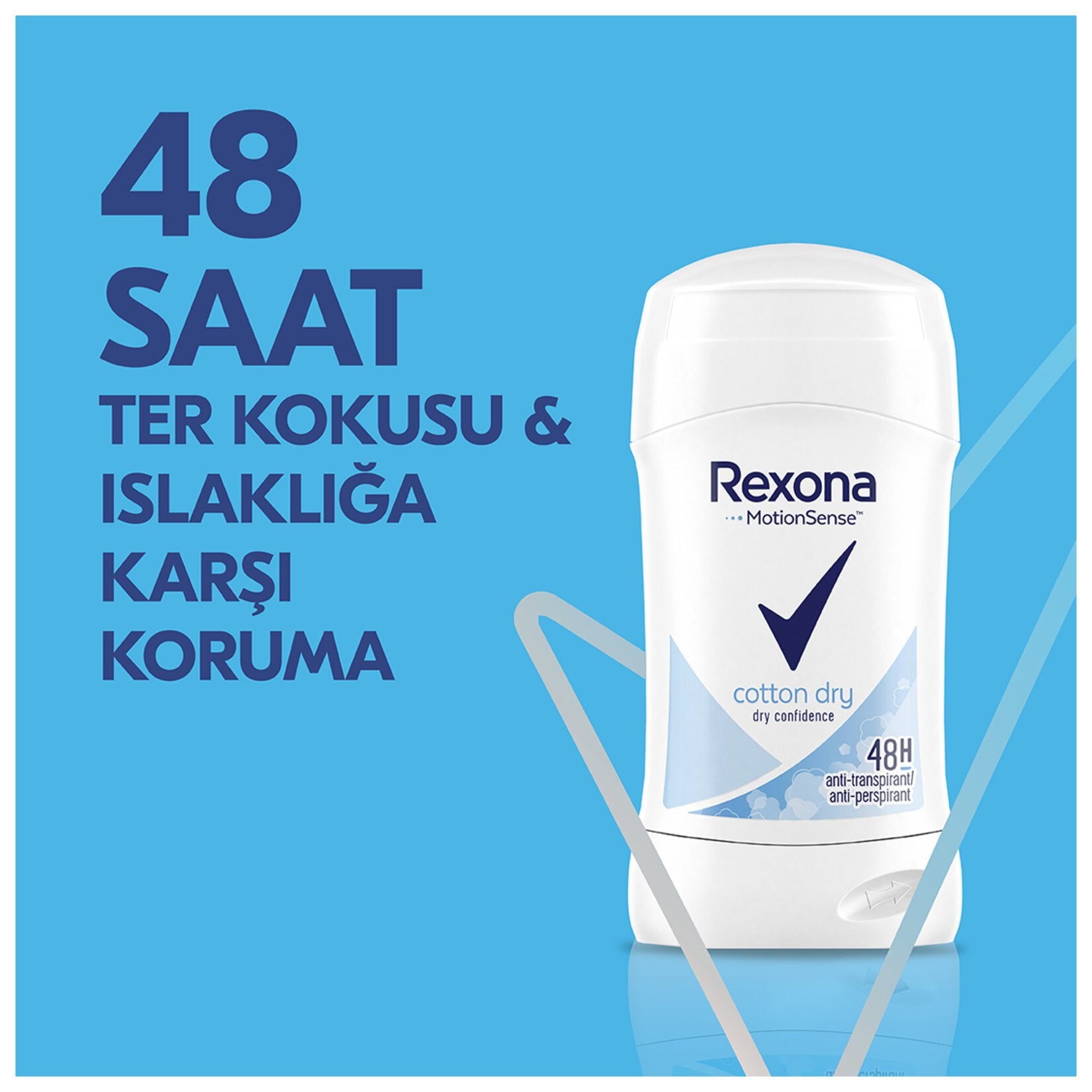 Rexona Cotton Dry Kadın Stick 40Ml