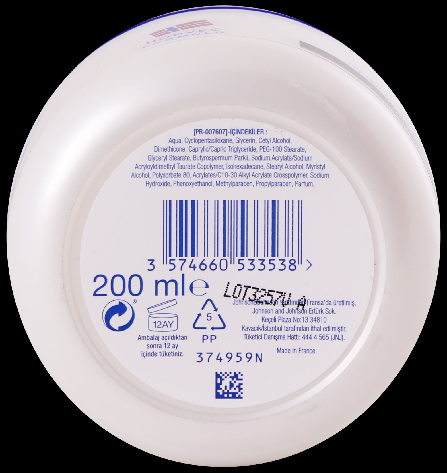 Neutrogena Intensive Care Cream 200 Ml