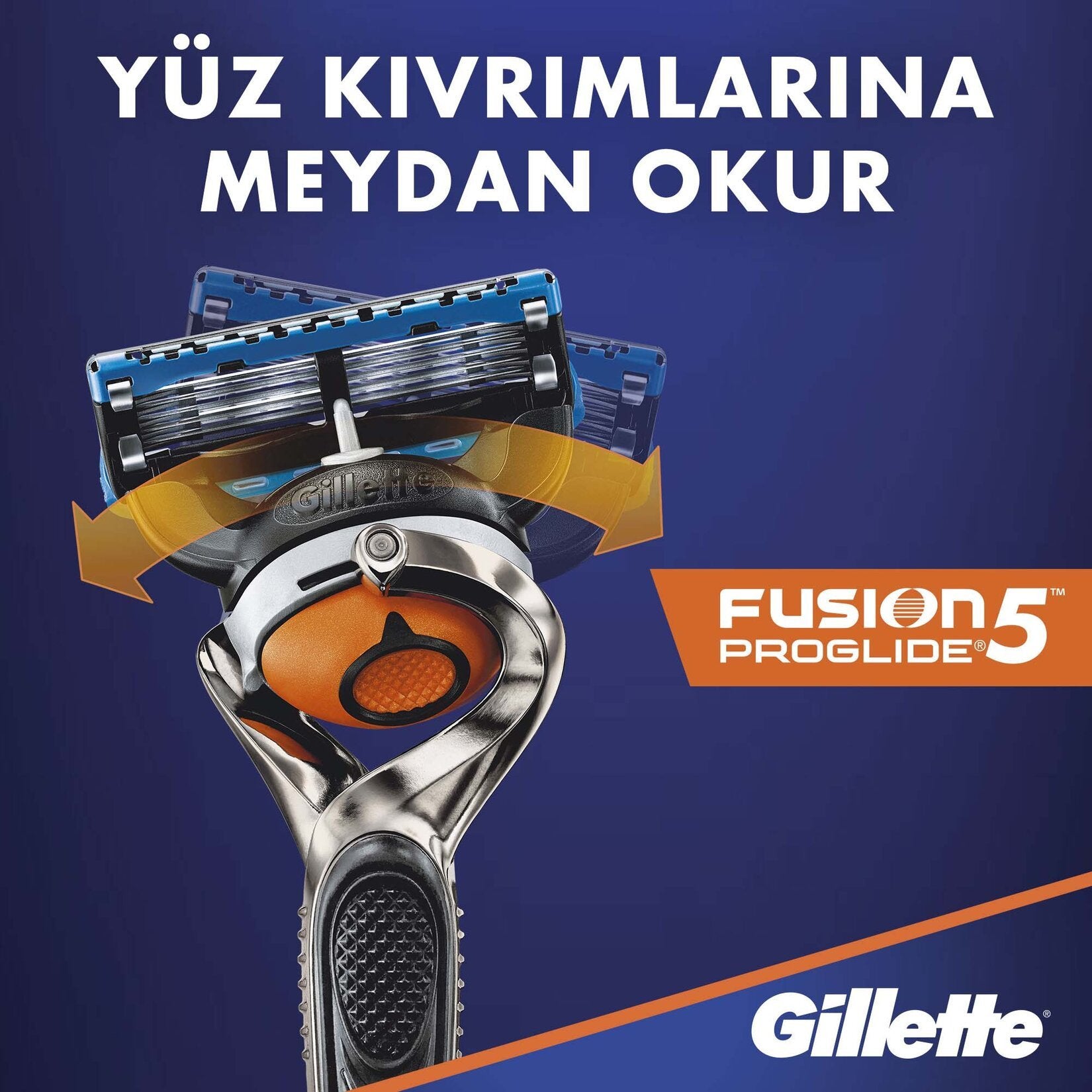 Gillette Fusion ProGlide Razor Blade Replacement 2 Pieces