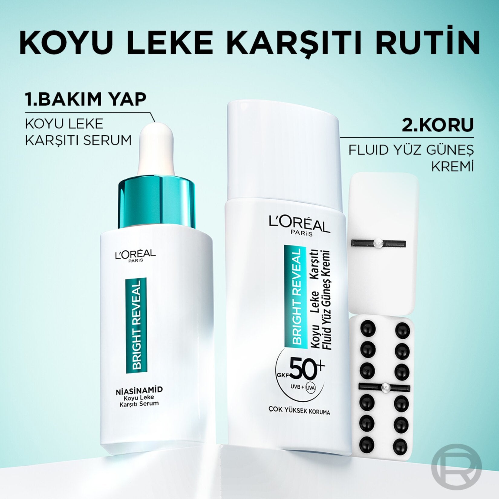 L'oréal Paris Bright Reveal Fluid Face Sunscreen 50ml