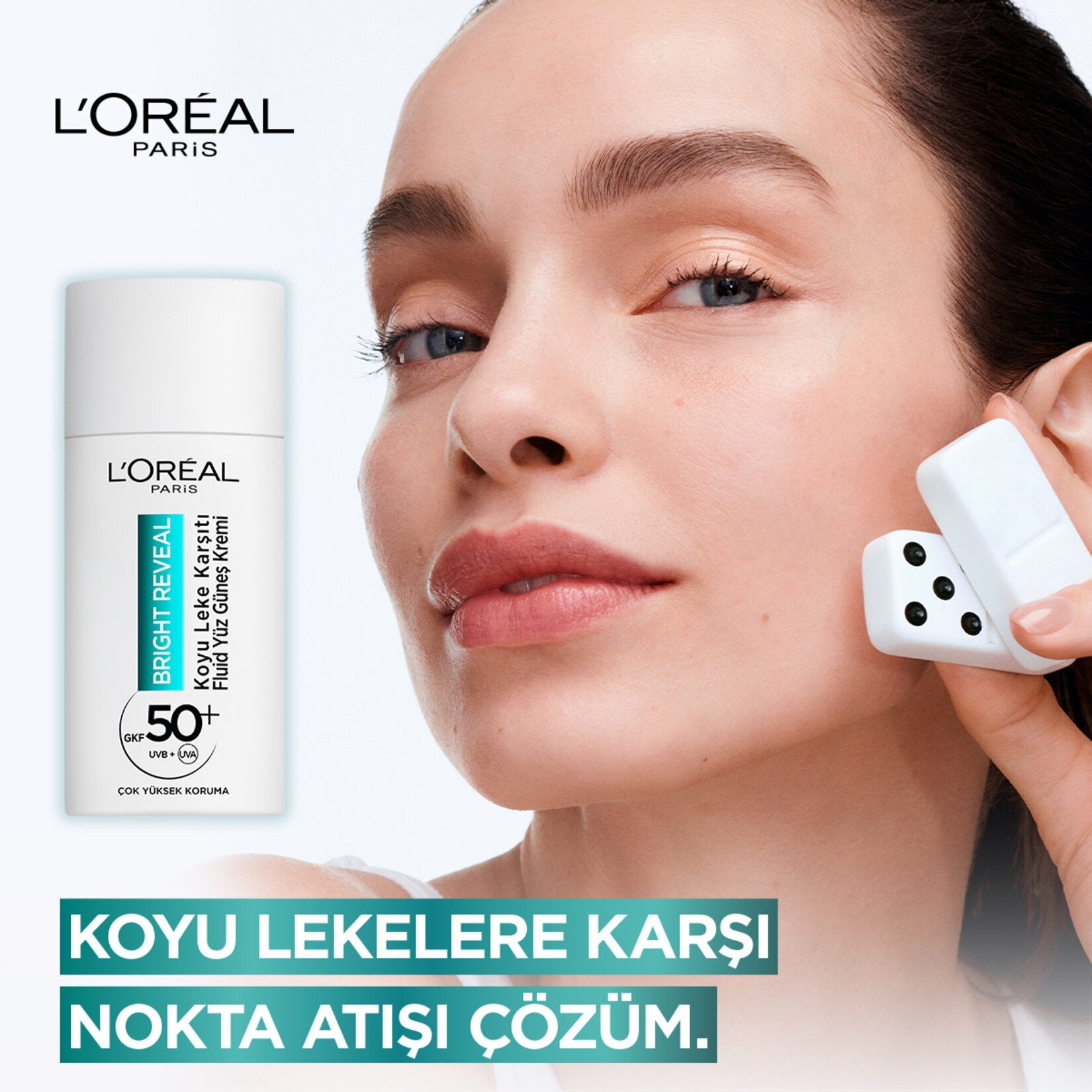 L'oréal Paris Bright Reveal Fluid Face Sunscreen 50ml
