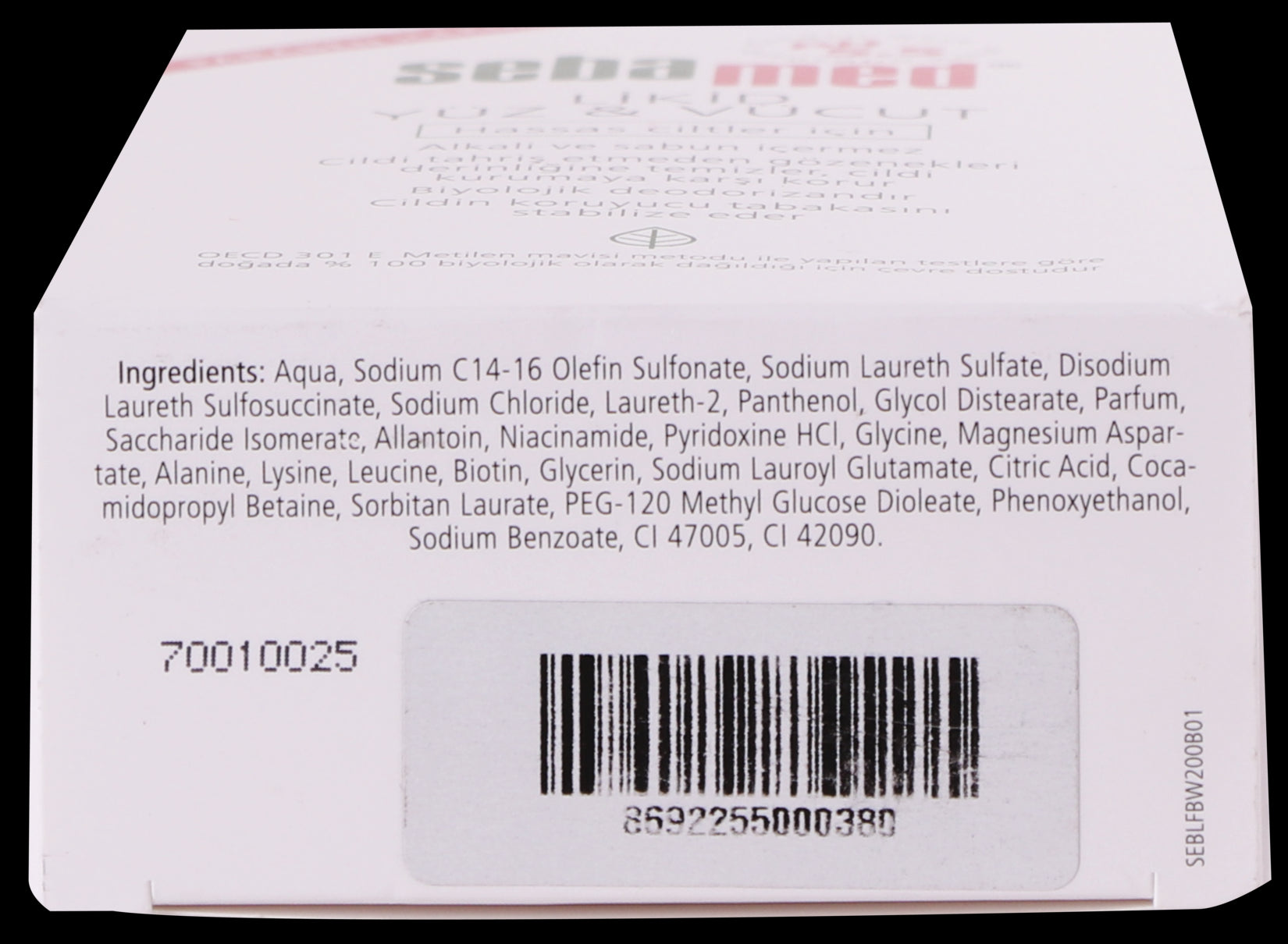 Sebamed Liquid Face & Body 200 Ml
