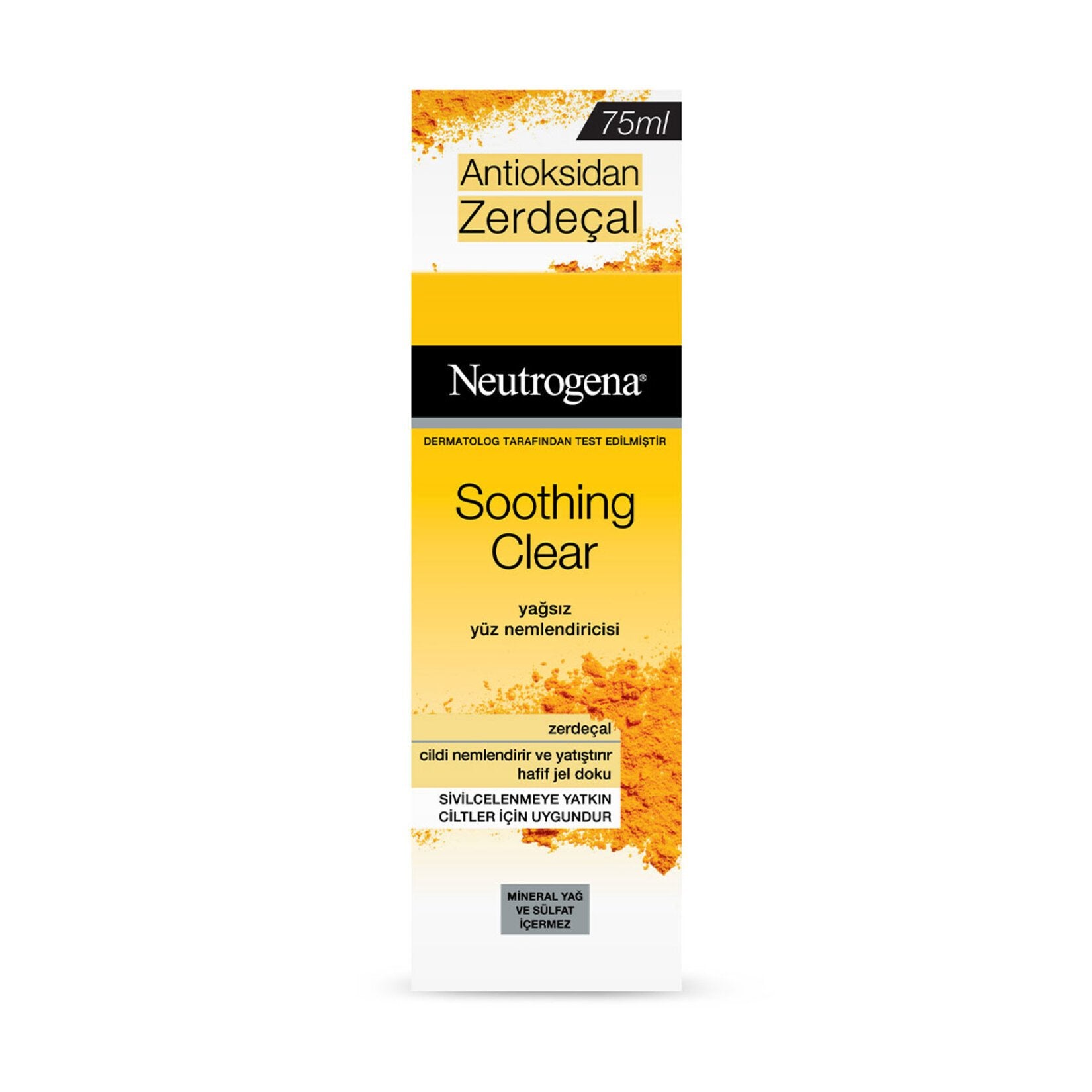 Neutrogena Soothing Oil-Free Facial Moisturizer 75 Ml