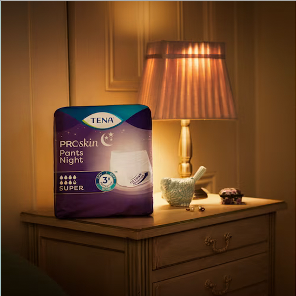 Tena Pants Night Super Large Panty Diaper 30L 79367302
