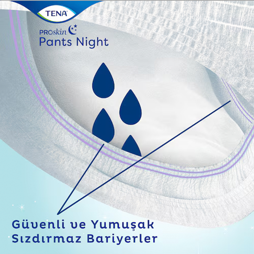 Tena Pants Night Super Large Panty Diaper 30L 79367302