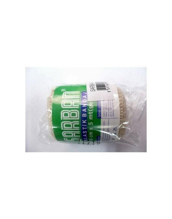 Sarban Elastik Bandaj 6Cm X 5 Mt (Gerili) - Güç Takviyesi