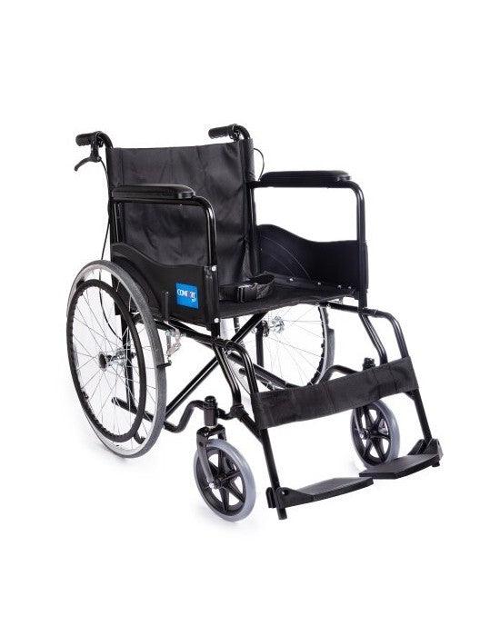Comfort Plus Ky809Bj Siyah Tekerlekli Sandalye - Güç Takviyesi