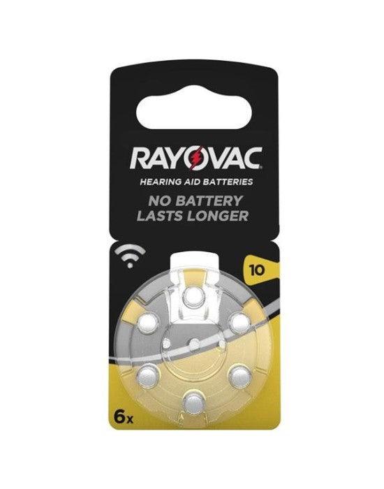 Rayovac Extra 1.4V No:10 işitme Cihazi Pili - Güç Takviyesi