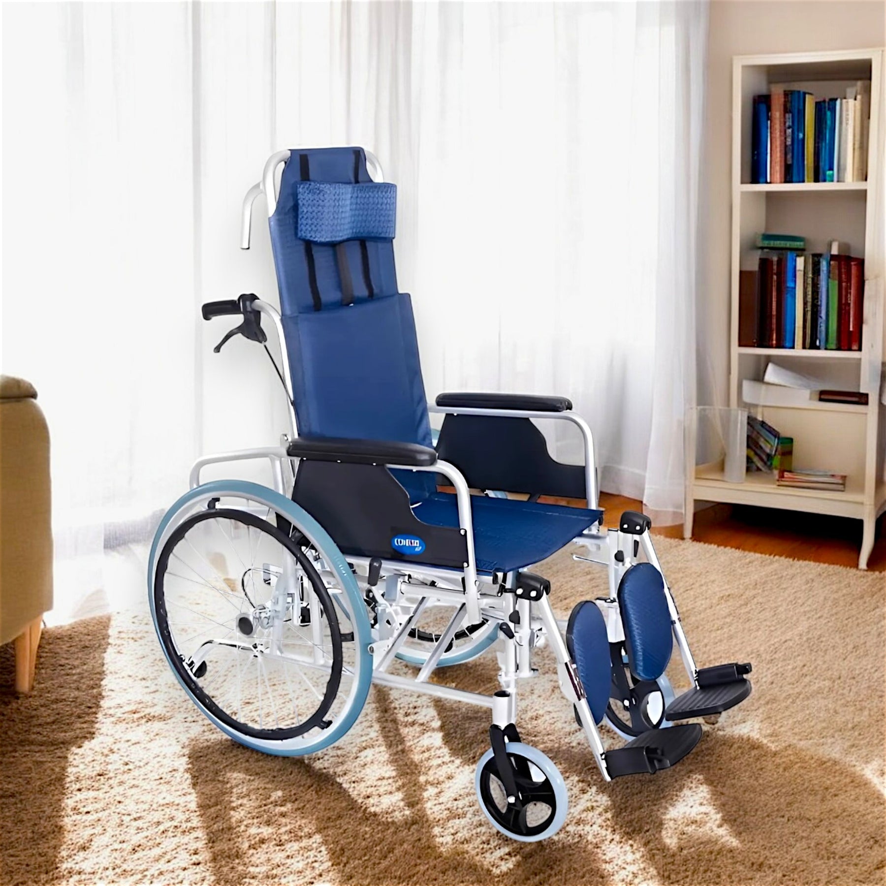 Comfort Plus 954LGC-46 Lüks Baş Destekli Tekerlekli Sandalye