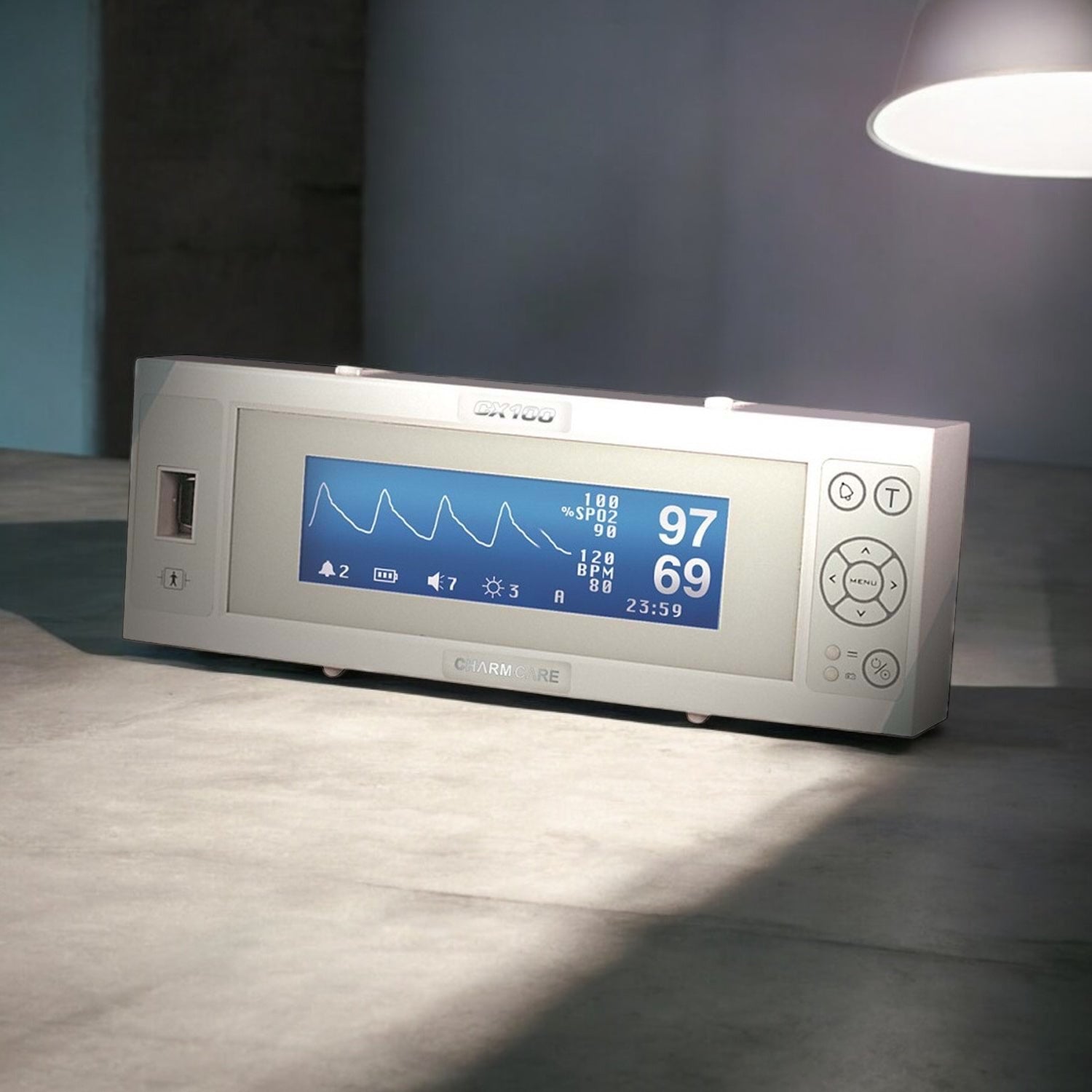 Gez Cx-100 Table Type Pulse Oximeter Korea