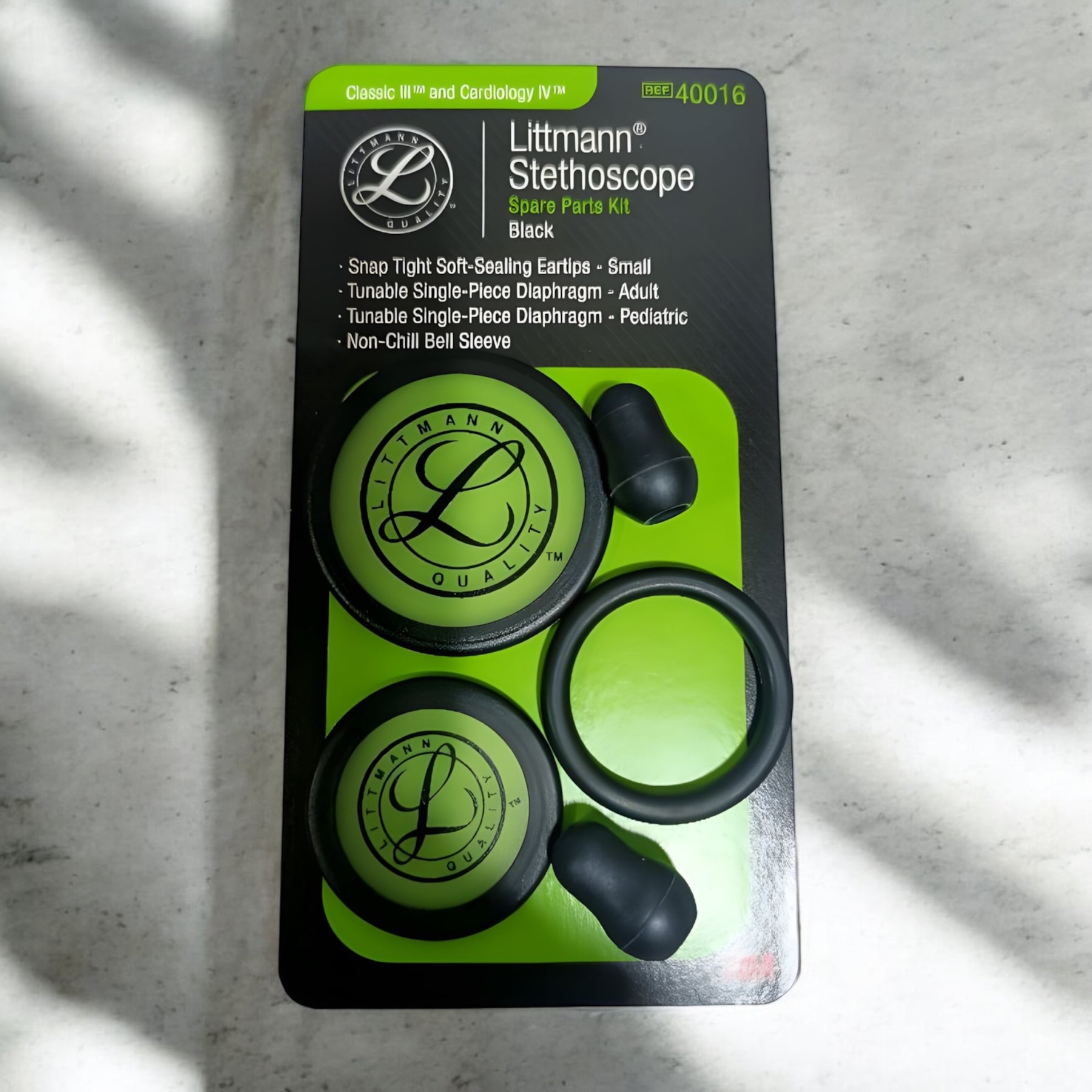 3M Littmann 40016 Classic Iii Stethoscope Black-Spare Part