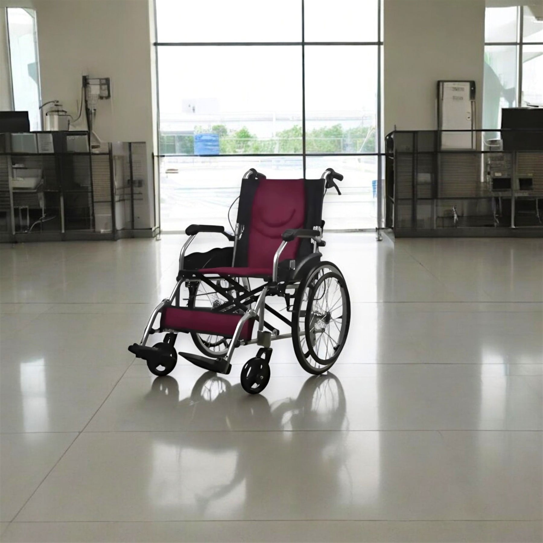 Pulsemed Ky863Laj-C-20-46 Sirti Katlanabilir Tekerlekli Sandalye