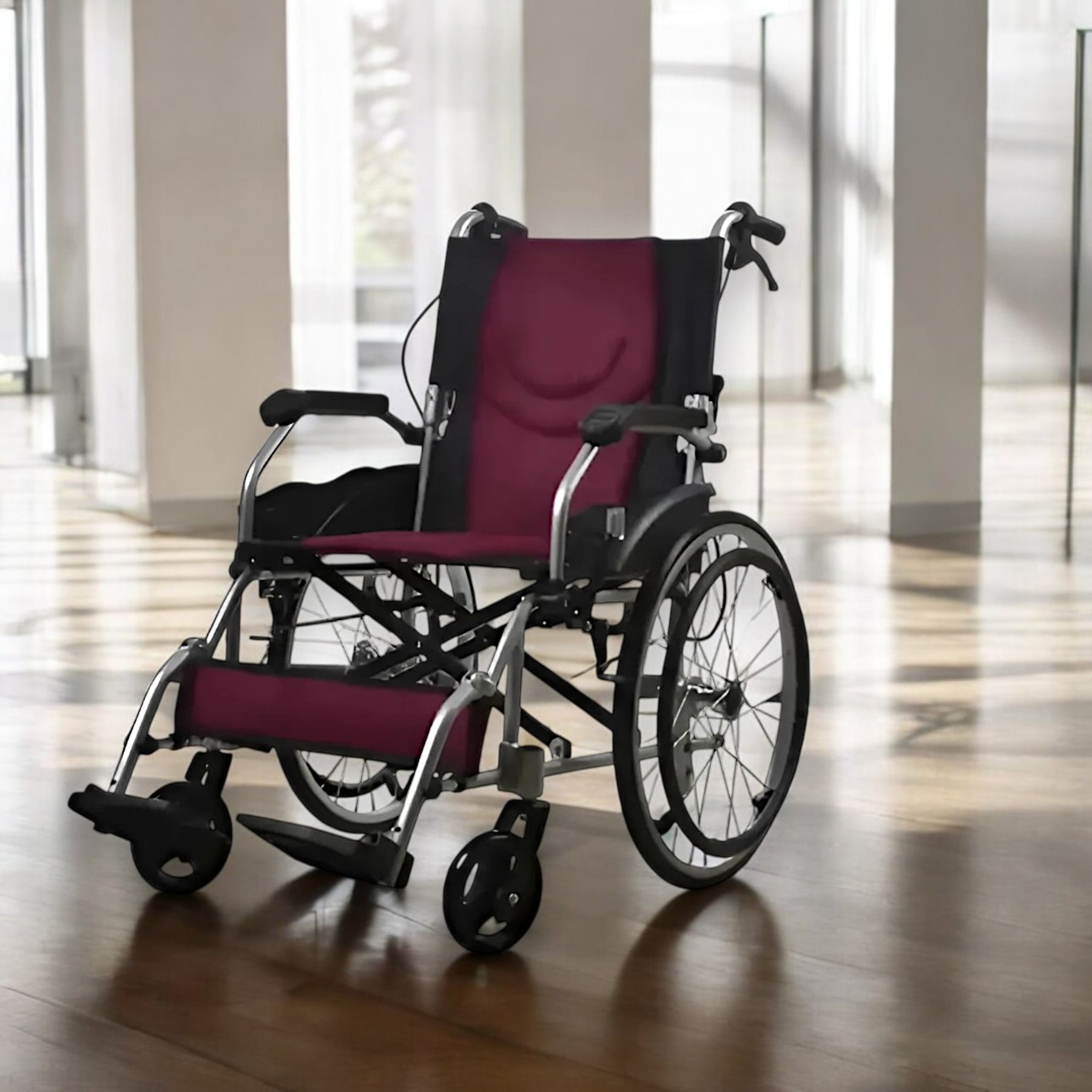 Pulsemed Ky863Laj-C-20-46 Sirti Katlanabilir Tekerlekli Sandalye
