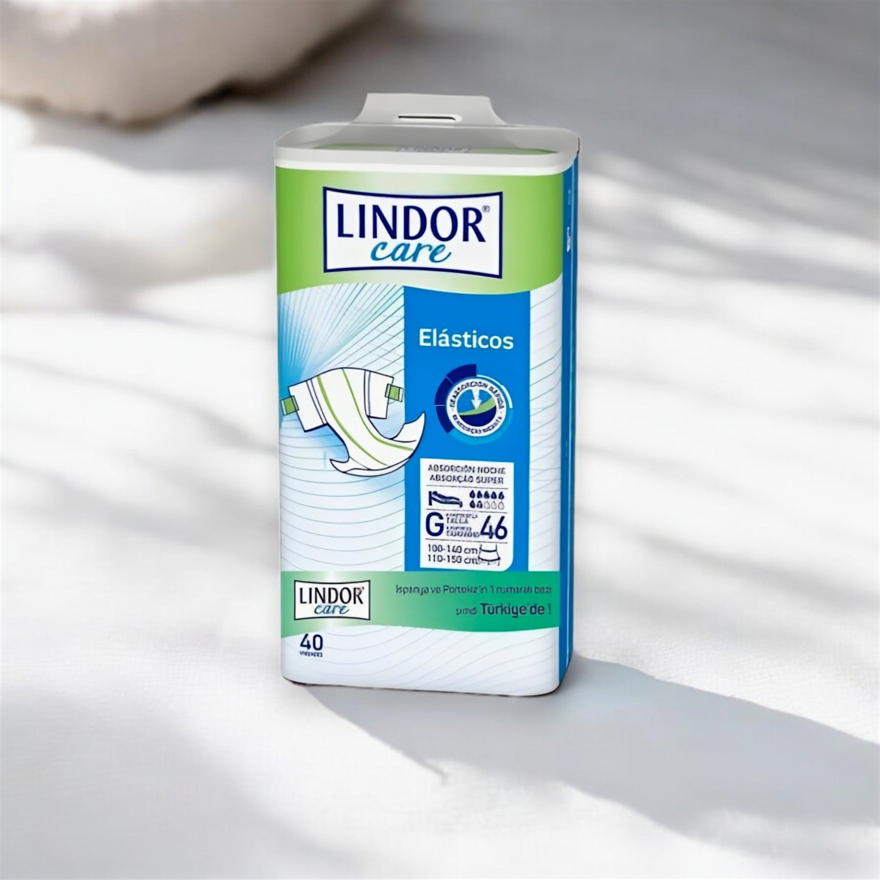 Lindor Care Slip with Waist Band Large 7 Damla 40's