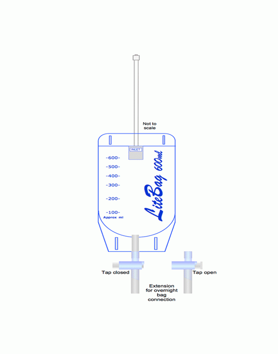 Adria Drenaj Torbasi 600Ml Kemerli Nefrostomi Torbasi T-Valve - Güç Takviyesi