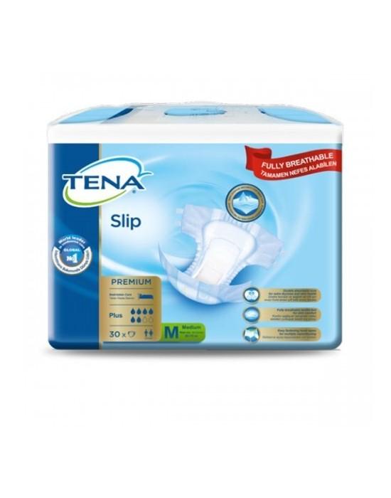 Tena Slip Plus Medium Proskin Bel Bantli 30Lu Hasta Alt Bezi 71063011 - Güç Takviyesi