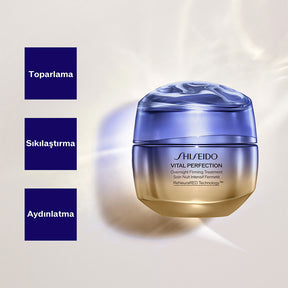 Shiseido Vital Perfection Overnight Firming Treatment 50ML Gece Kremi