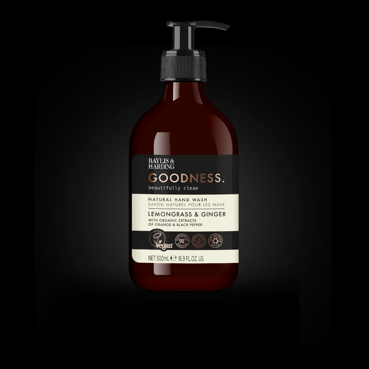 Goodness Lemongrass & Ginger 500 ml