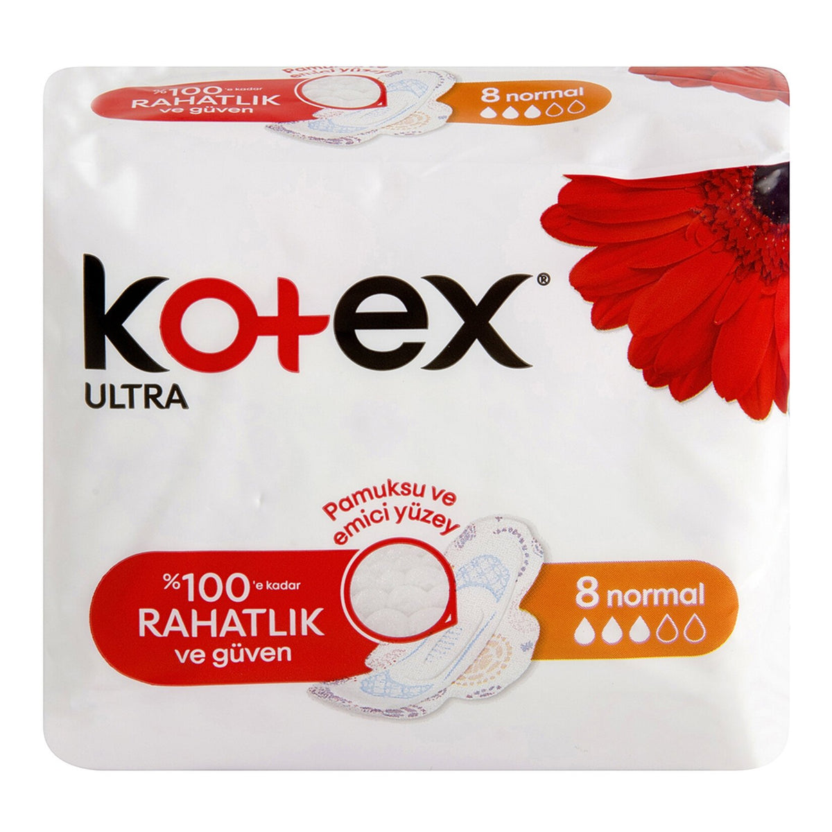 Kotex Hygienic Pad Normal 8 Pads